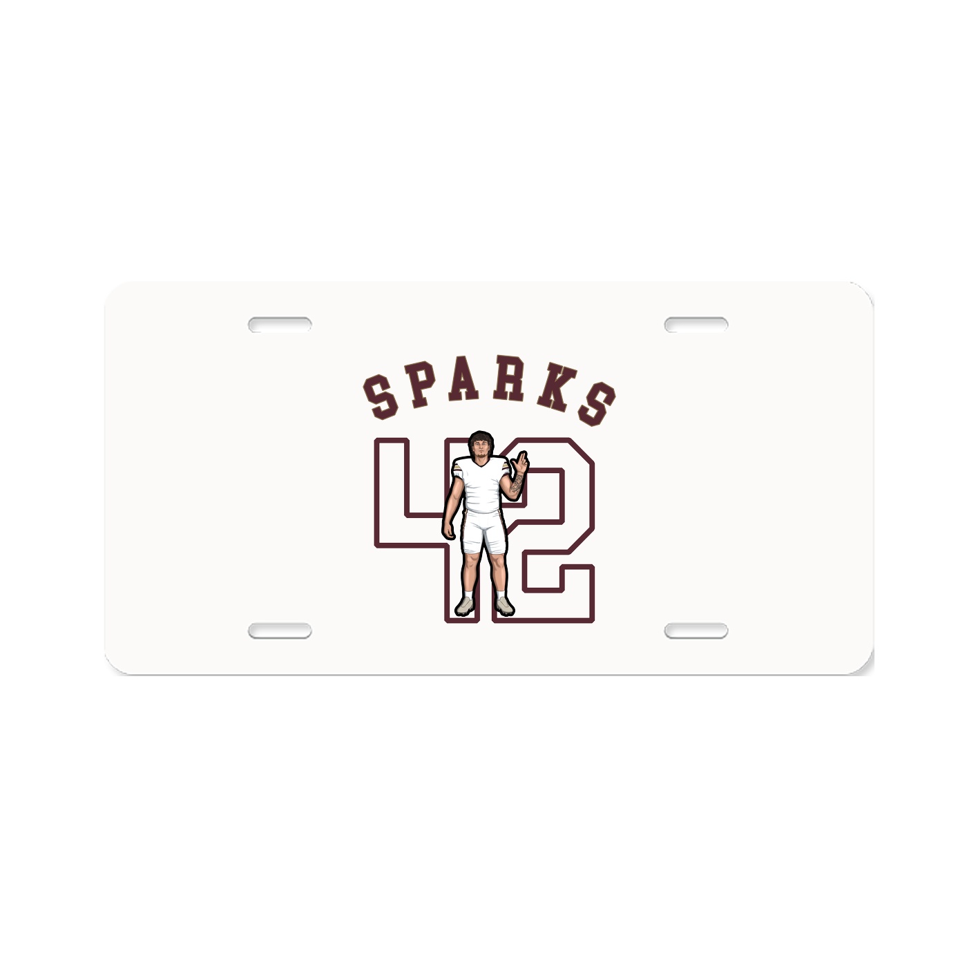 License Plate — Shirsey Arch in Classic