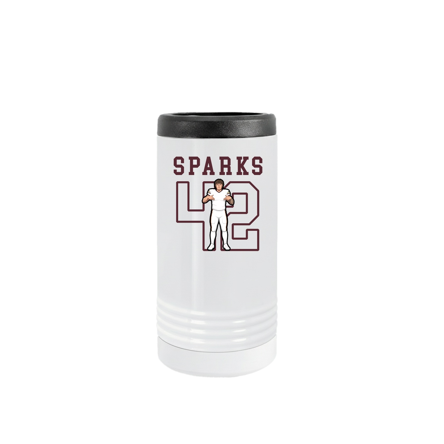 Slim Beverage Holder — Shirsey in White
