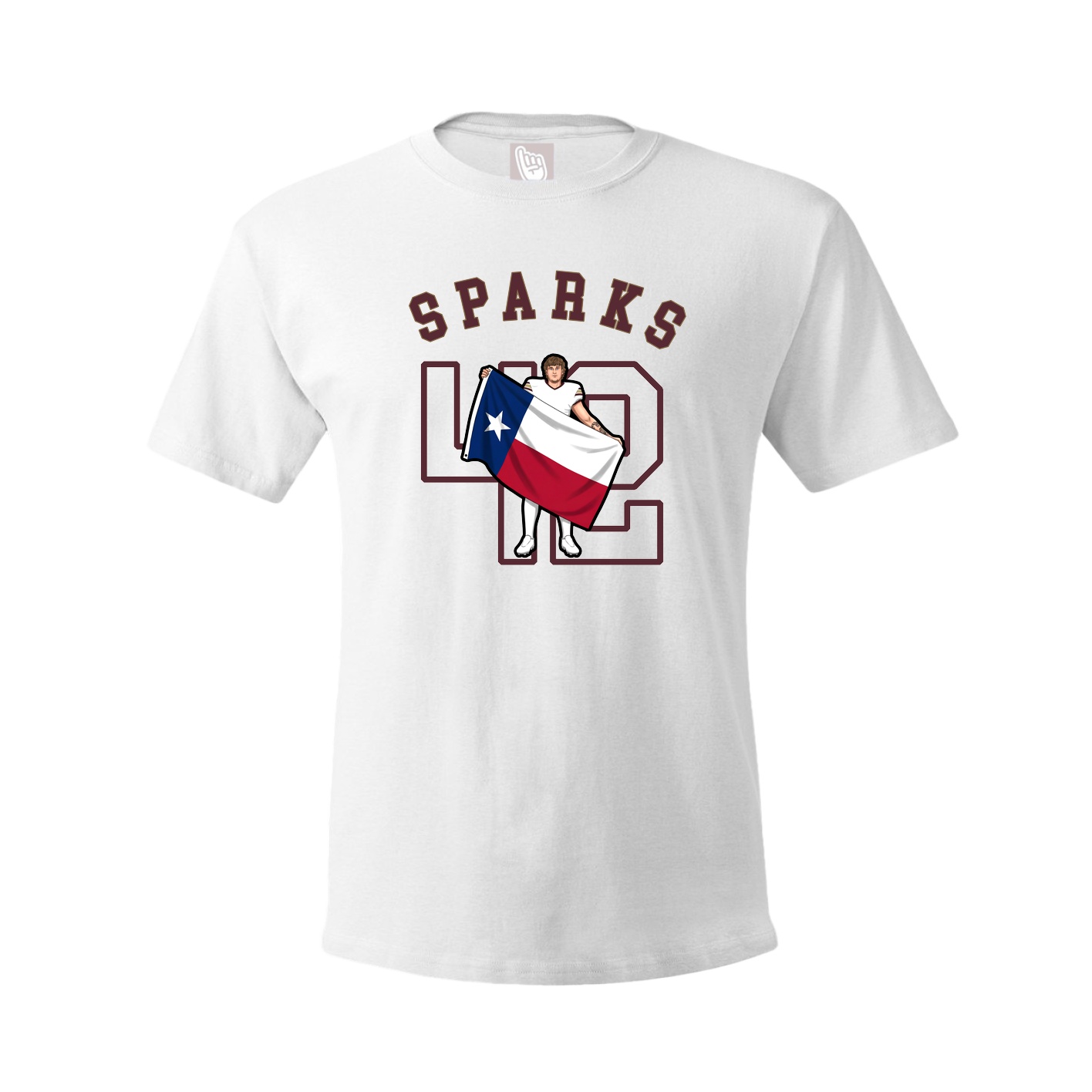 Youth Tee — Shirsey Arch in White