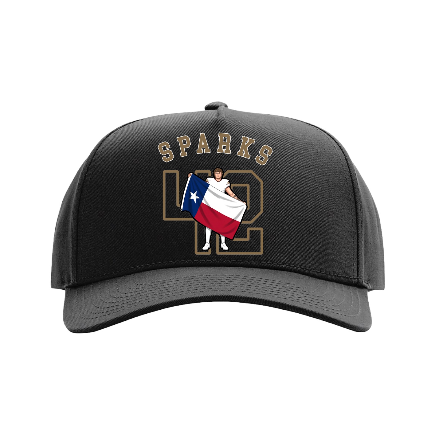 Full Fabric Five-Panel Champ Cap