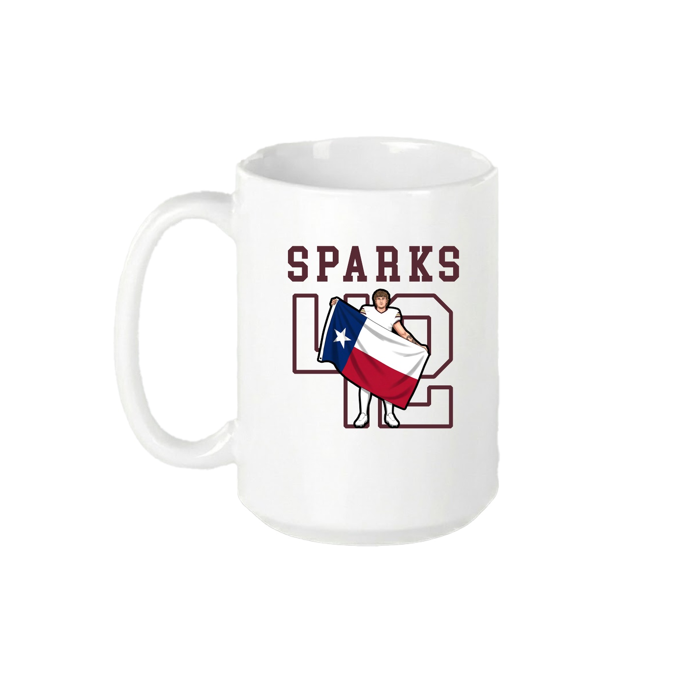 15oz Coffee Mug — Shirsey in White
