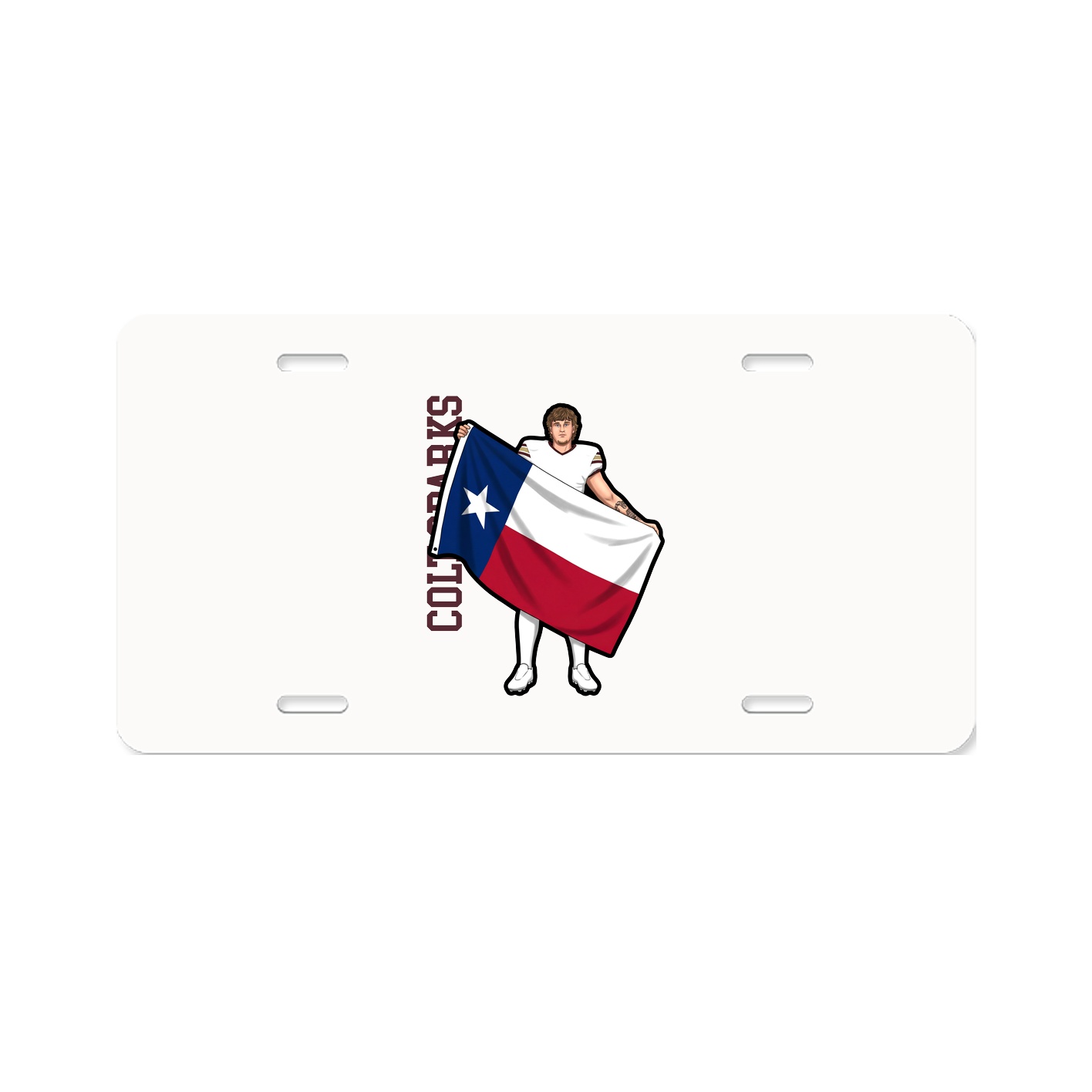 Aluminum License Plate