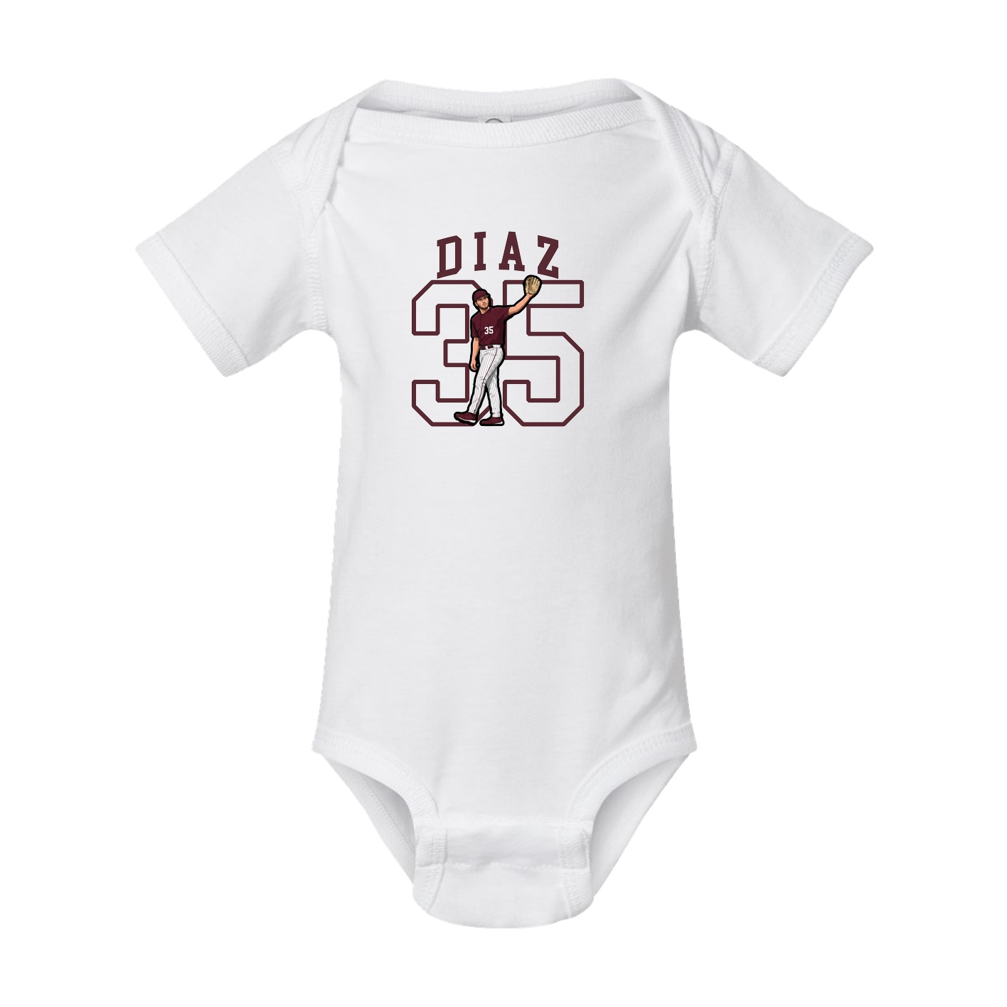 Baby Onesie — Shirsey in White