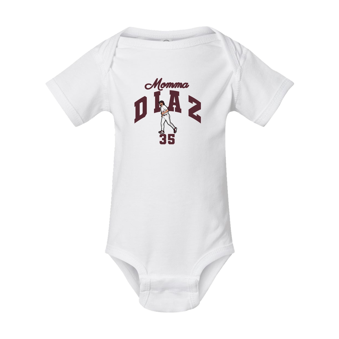 Baby Onesie — Mothers Day Arch in White