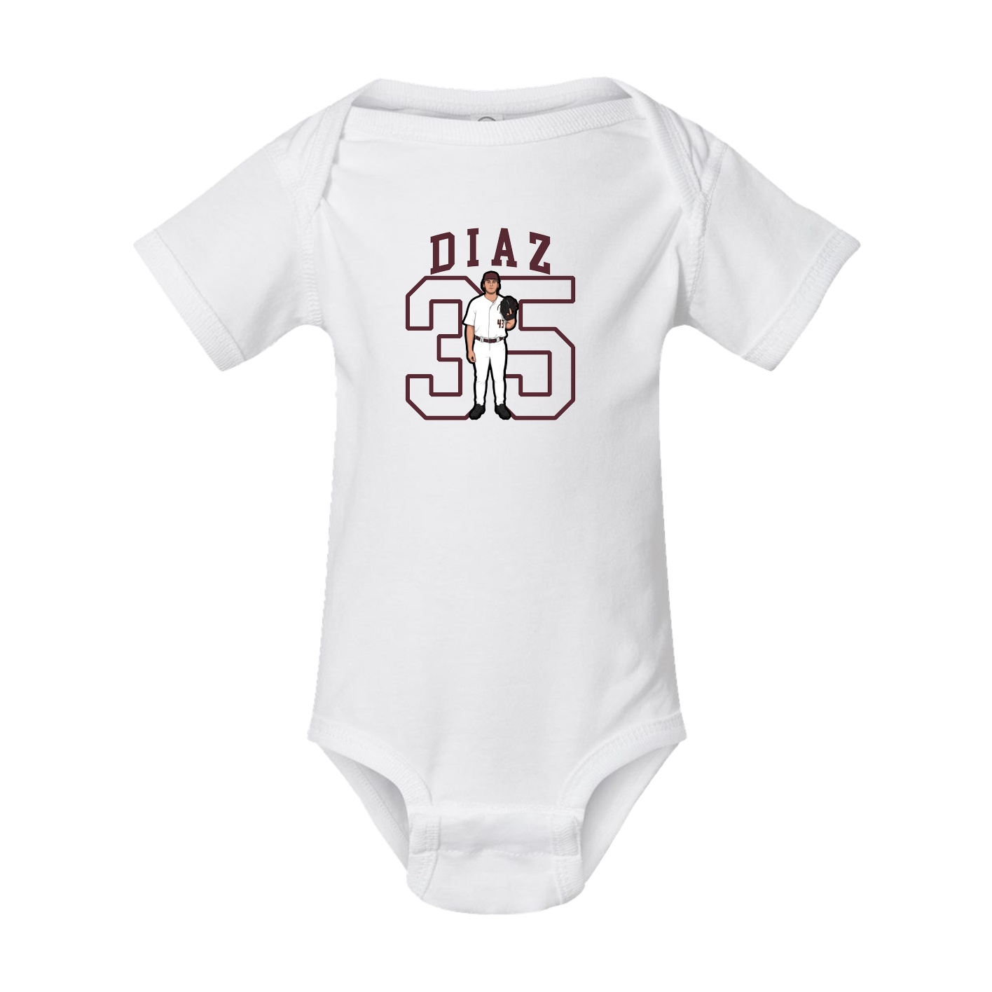 Baby Onesie — Shirsey in White