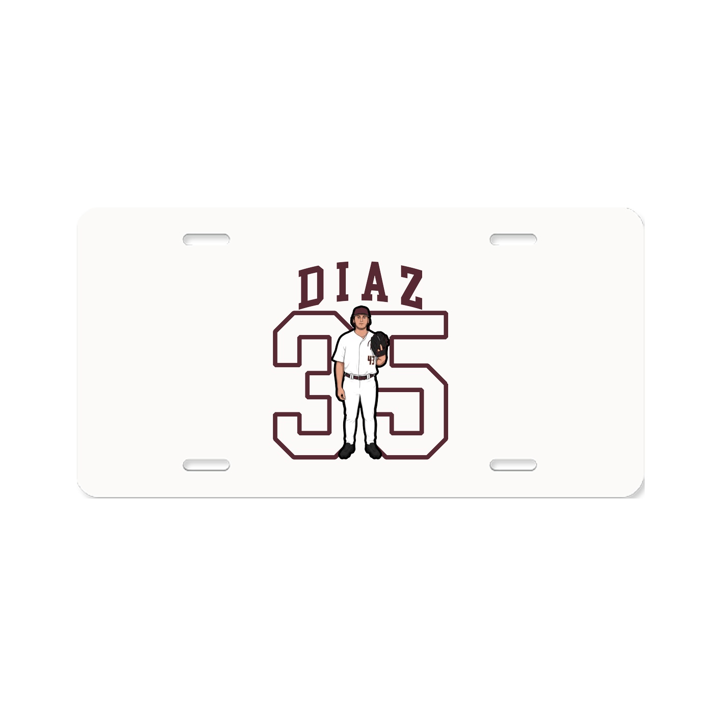 License Plate — Shirsey in Classic
