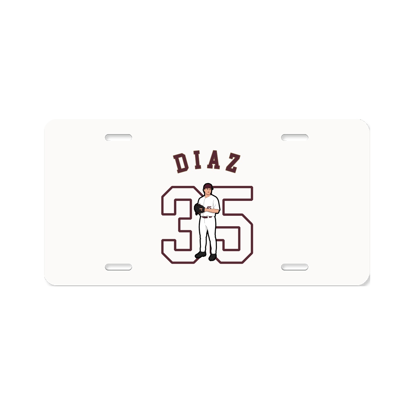 License Plate — Shirsey Arch in Classic