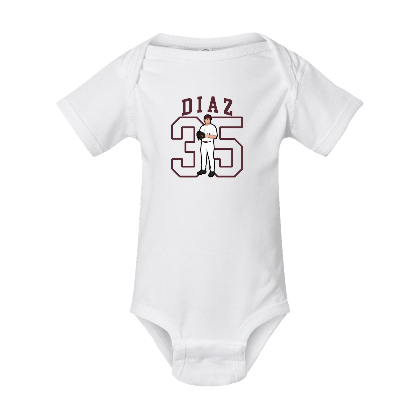 Baby Onesie — Shirsey in White
