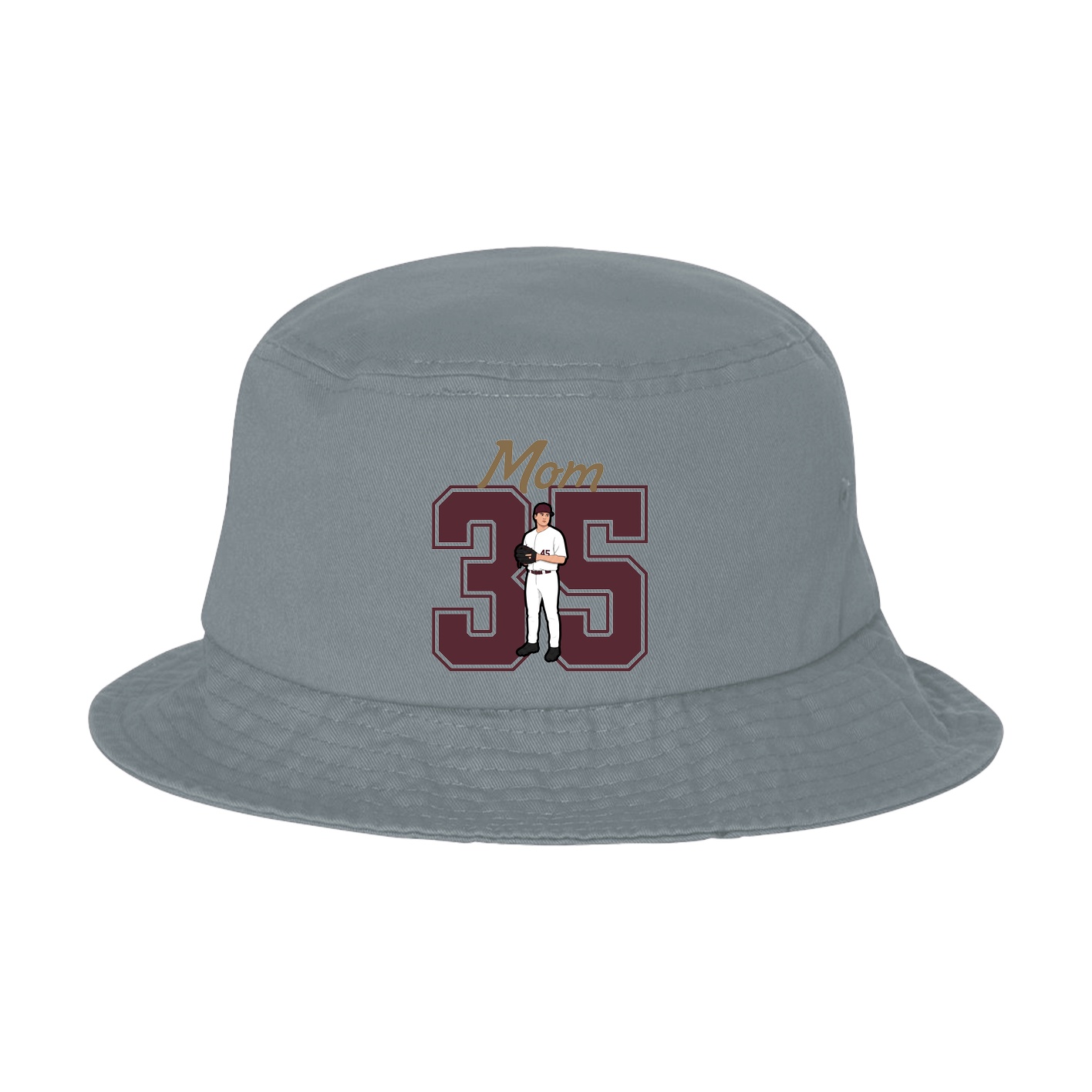 Bucket Cap — Mothers Day Shirsey in Grey