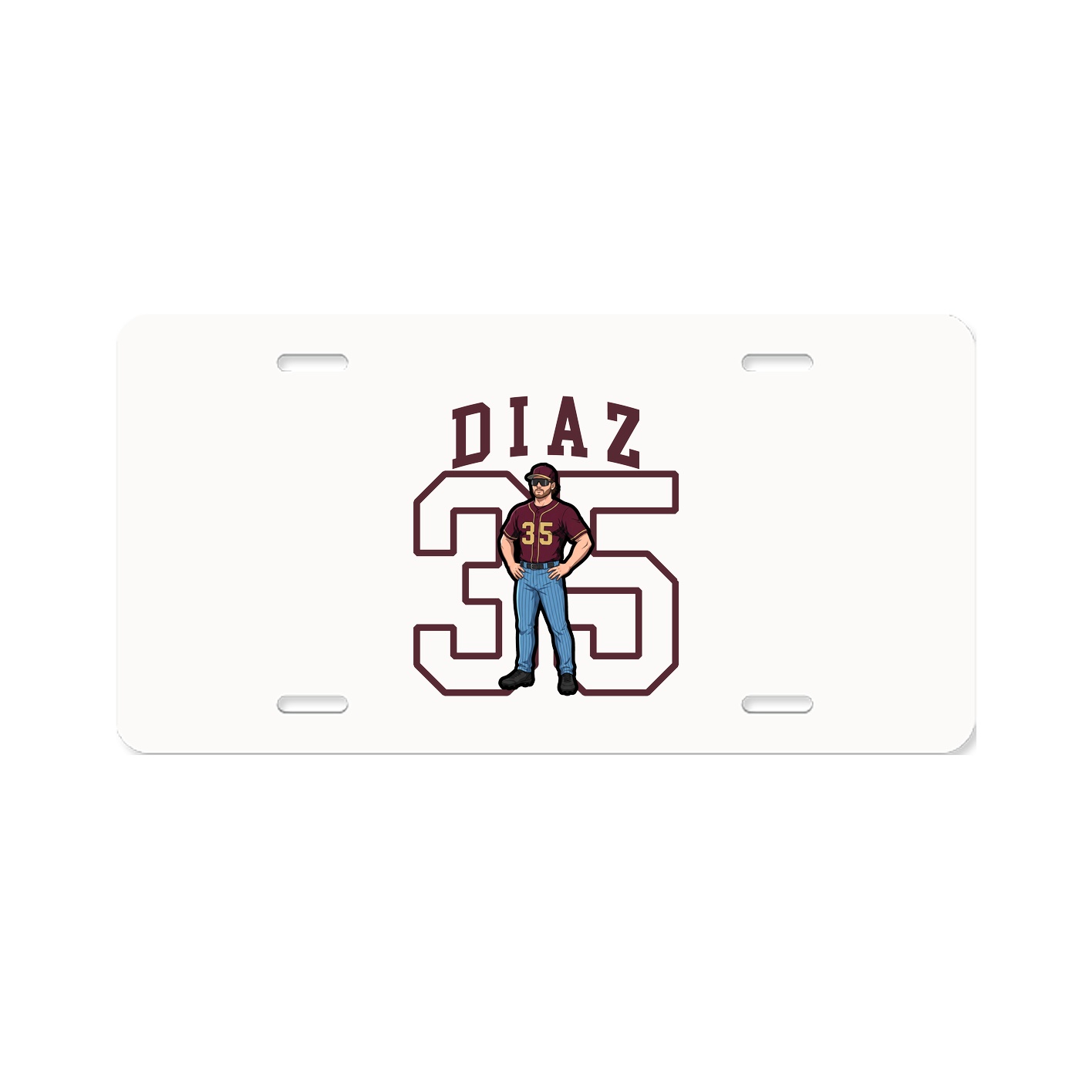 License Plate — Shirsey in Classic
