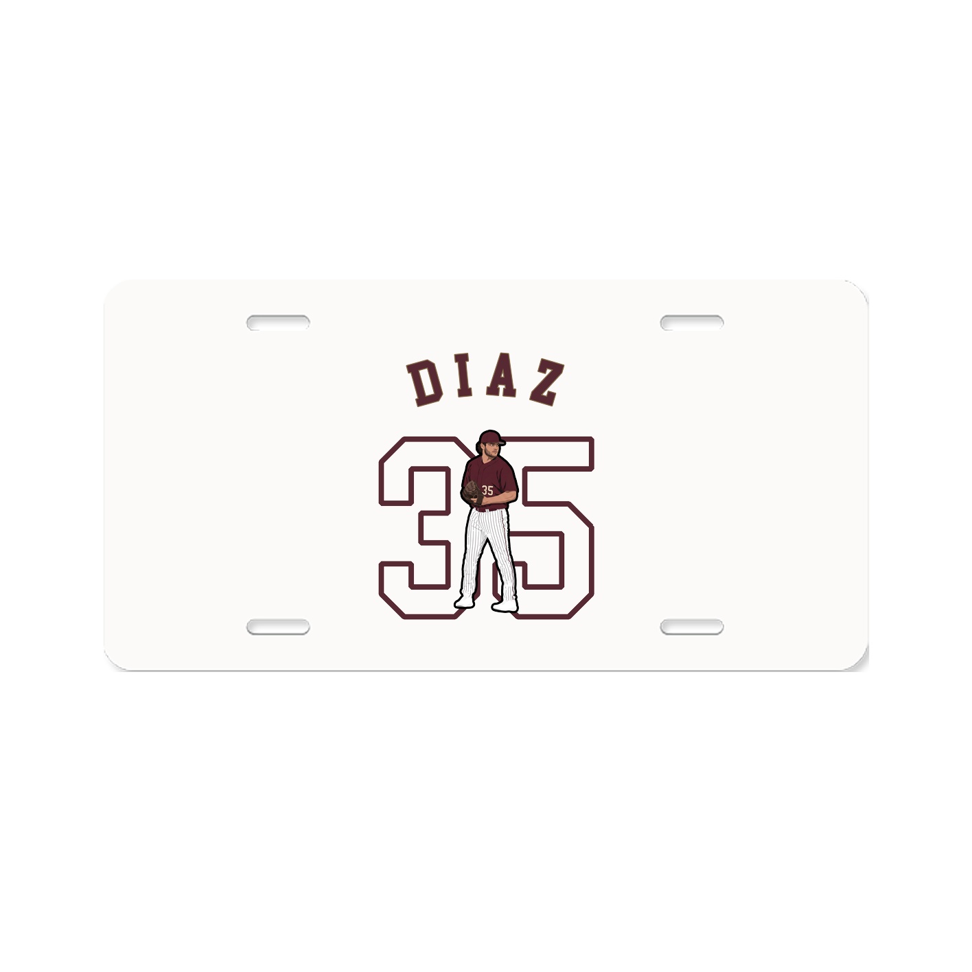 License Plate — Shirsey Arch in Classic