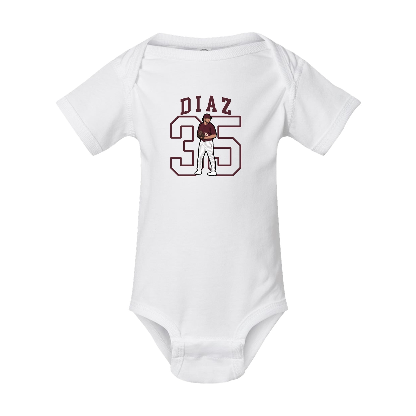 Baby Onesie — Shirsey in White