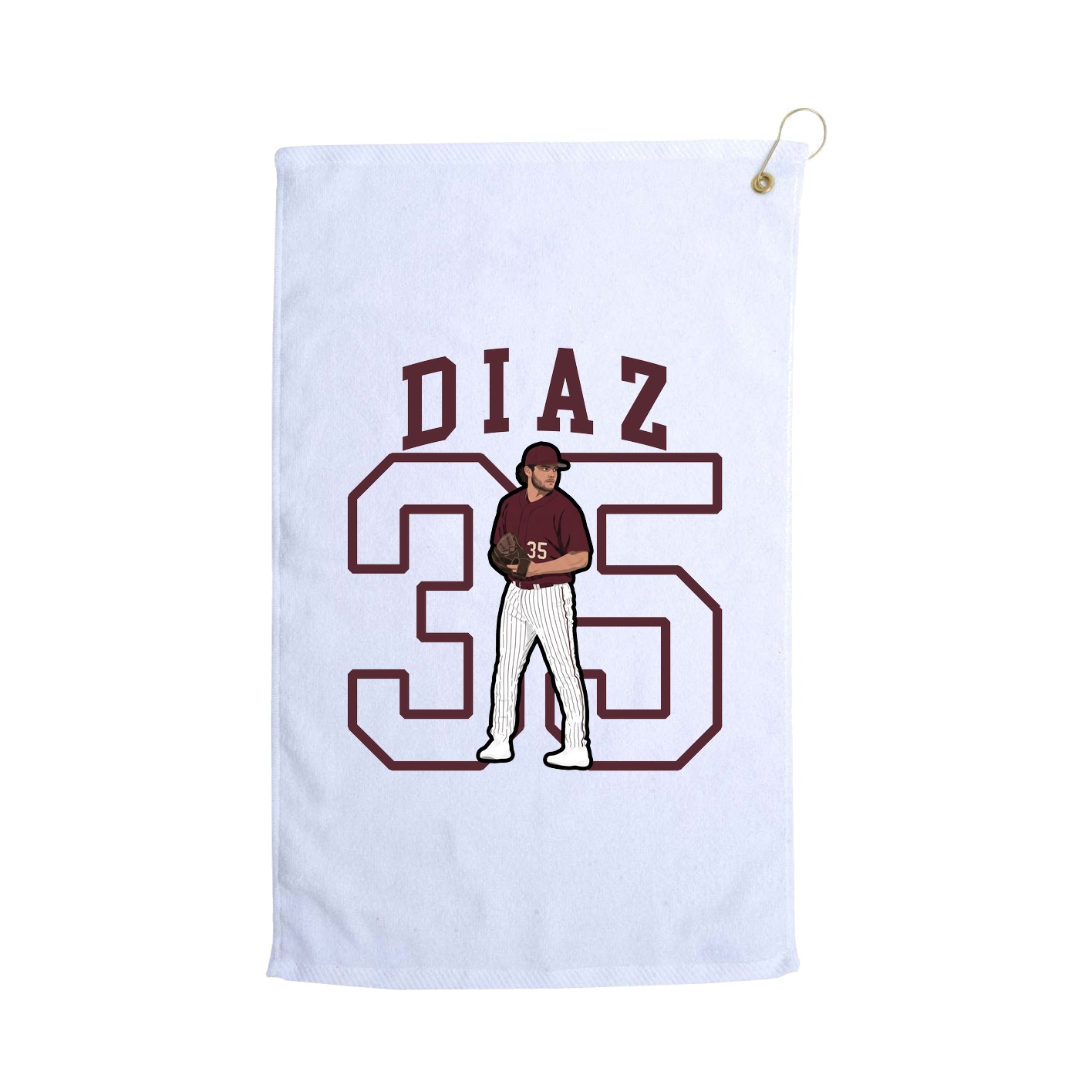 Golf Towel — Shirsey in White