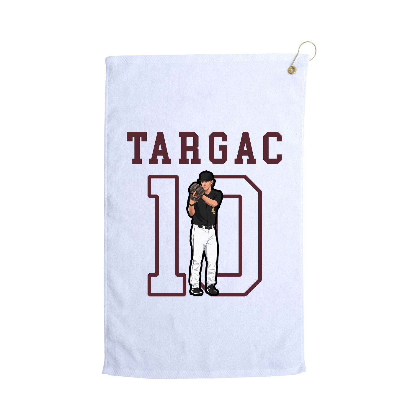 Golf Towel — Shirsey in White