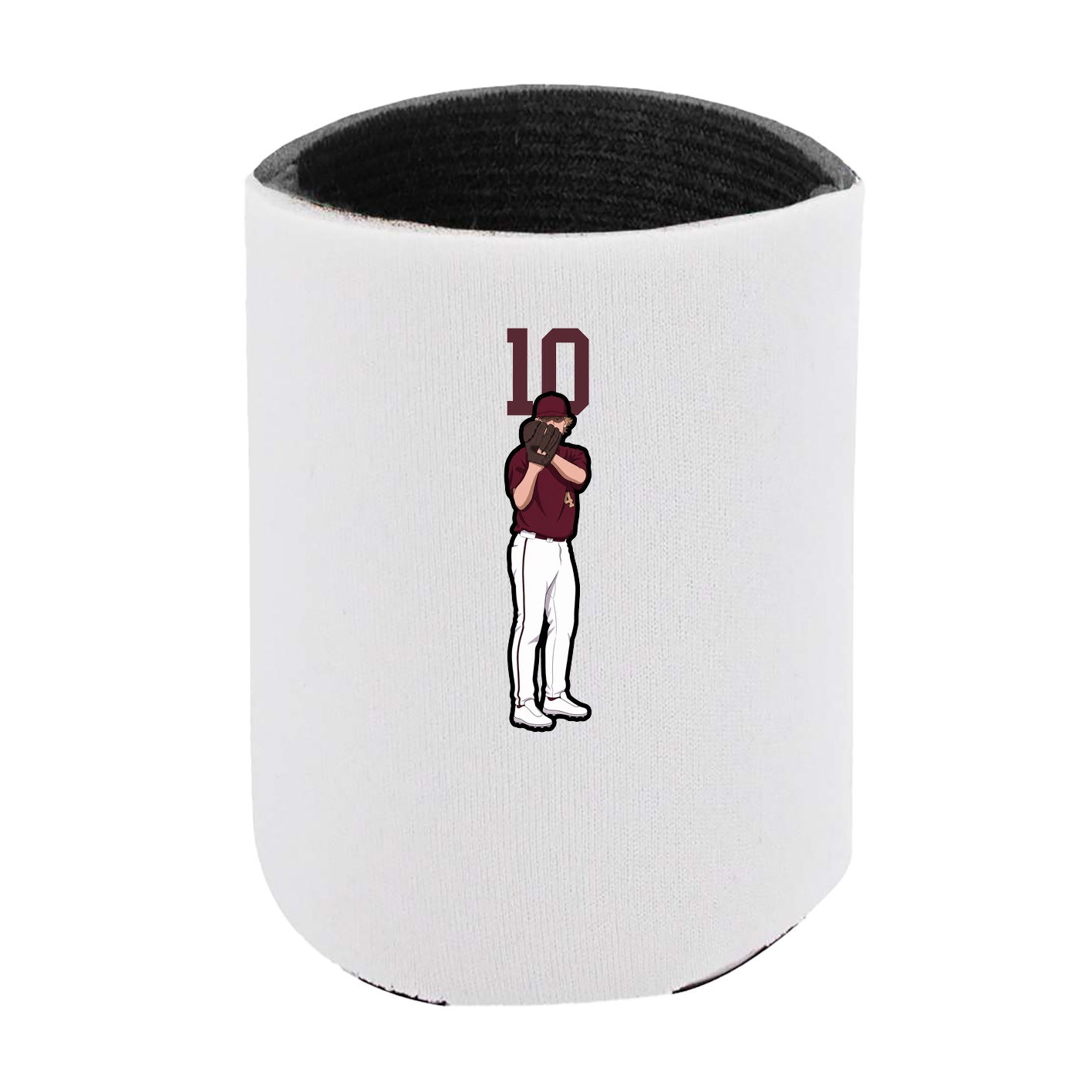 Can Holder — Number Top in White