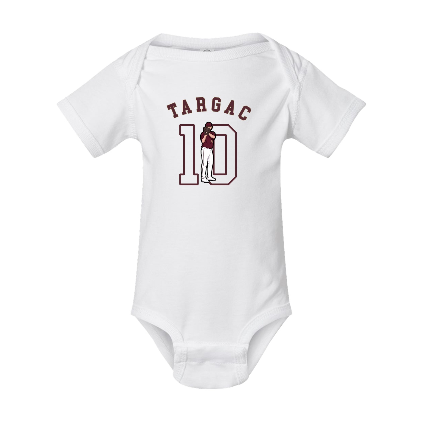 Baby Onesie — Shirsey Arch in White