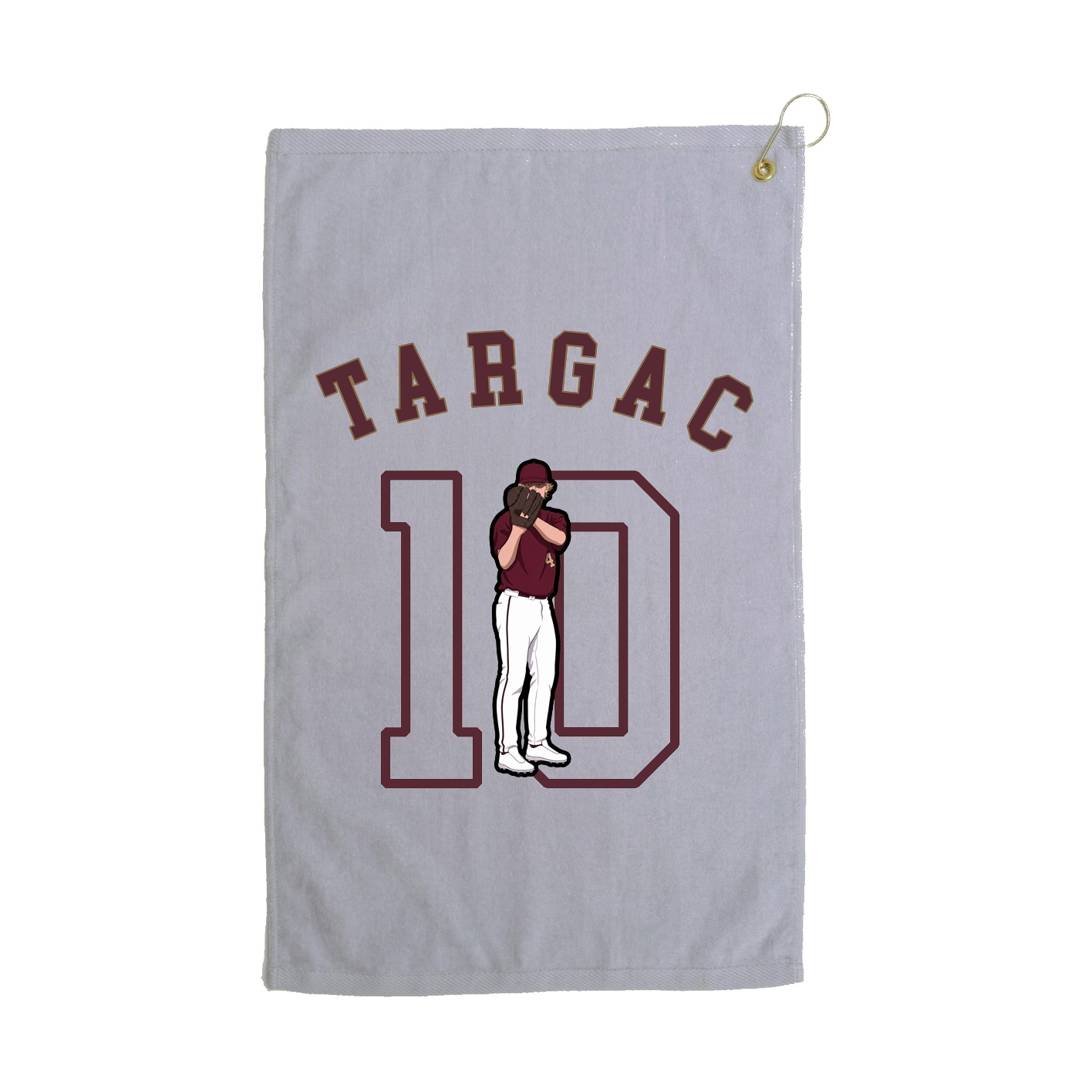 Golf Towel — Shirsey Arch in Grey