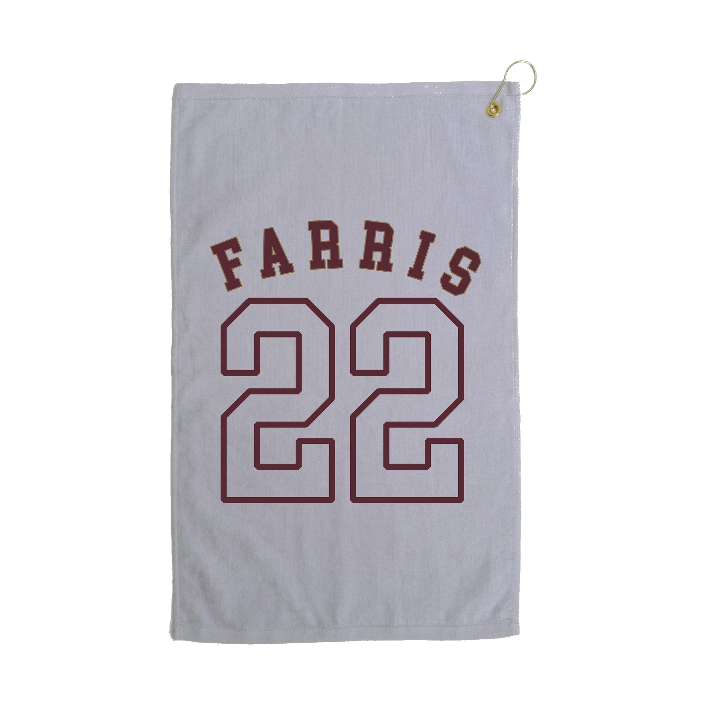 Golf Towel — Shirsey Arch in Grey