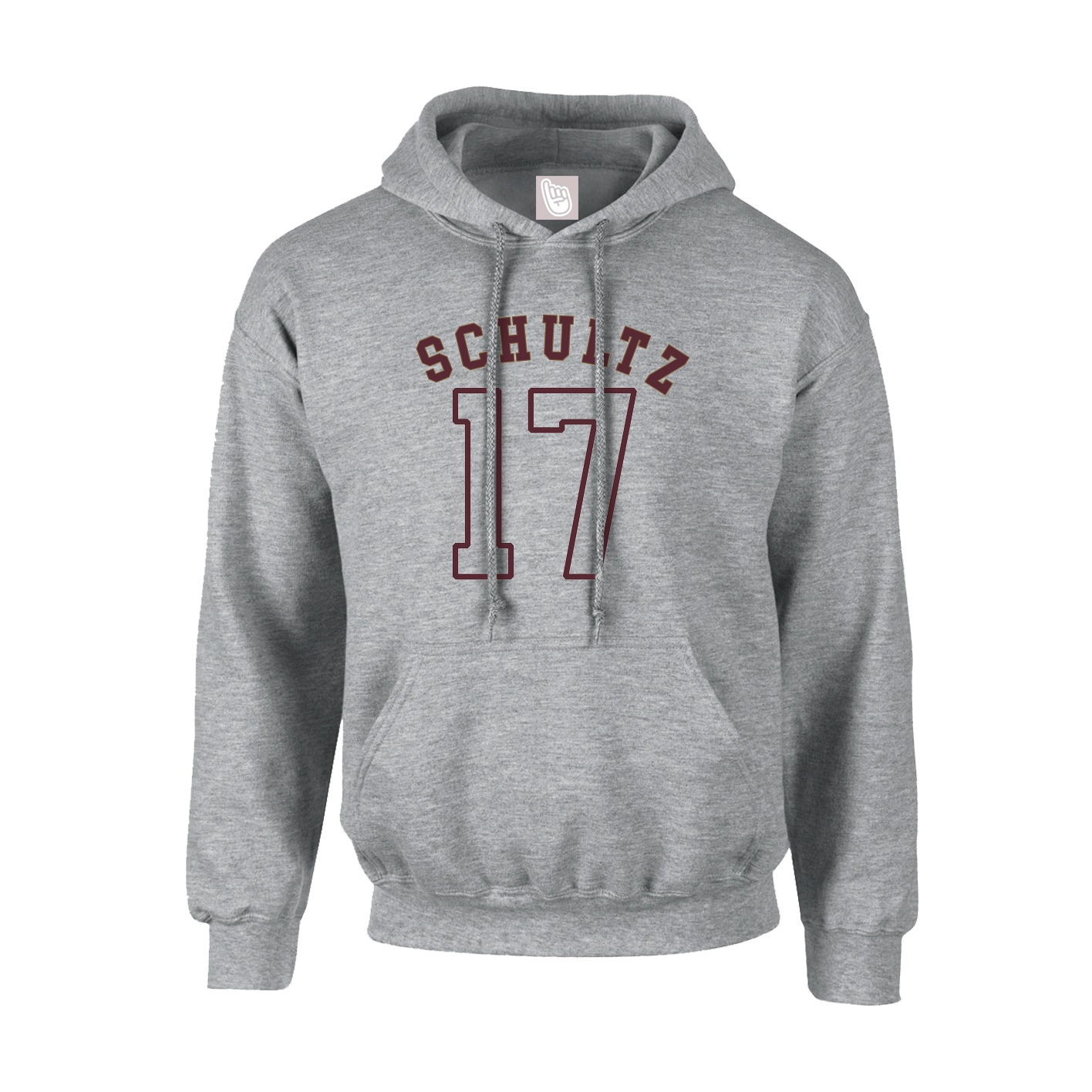 Youth Hoodie — Shirsey Arch in Grey