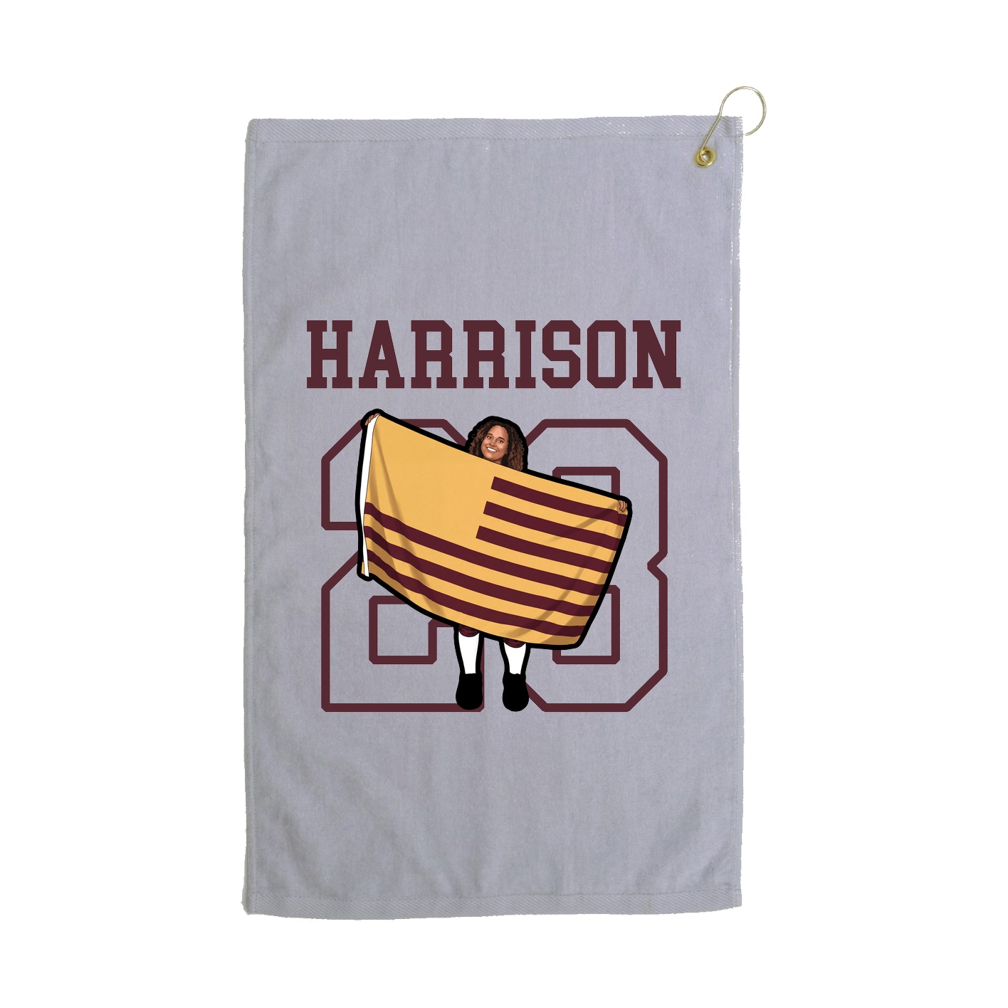 Golf Towel — Shirsey in Grey