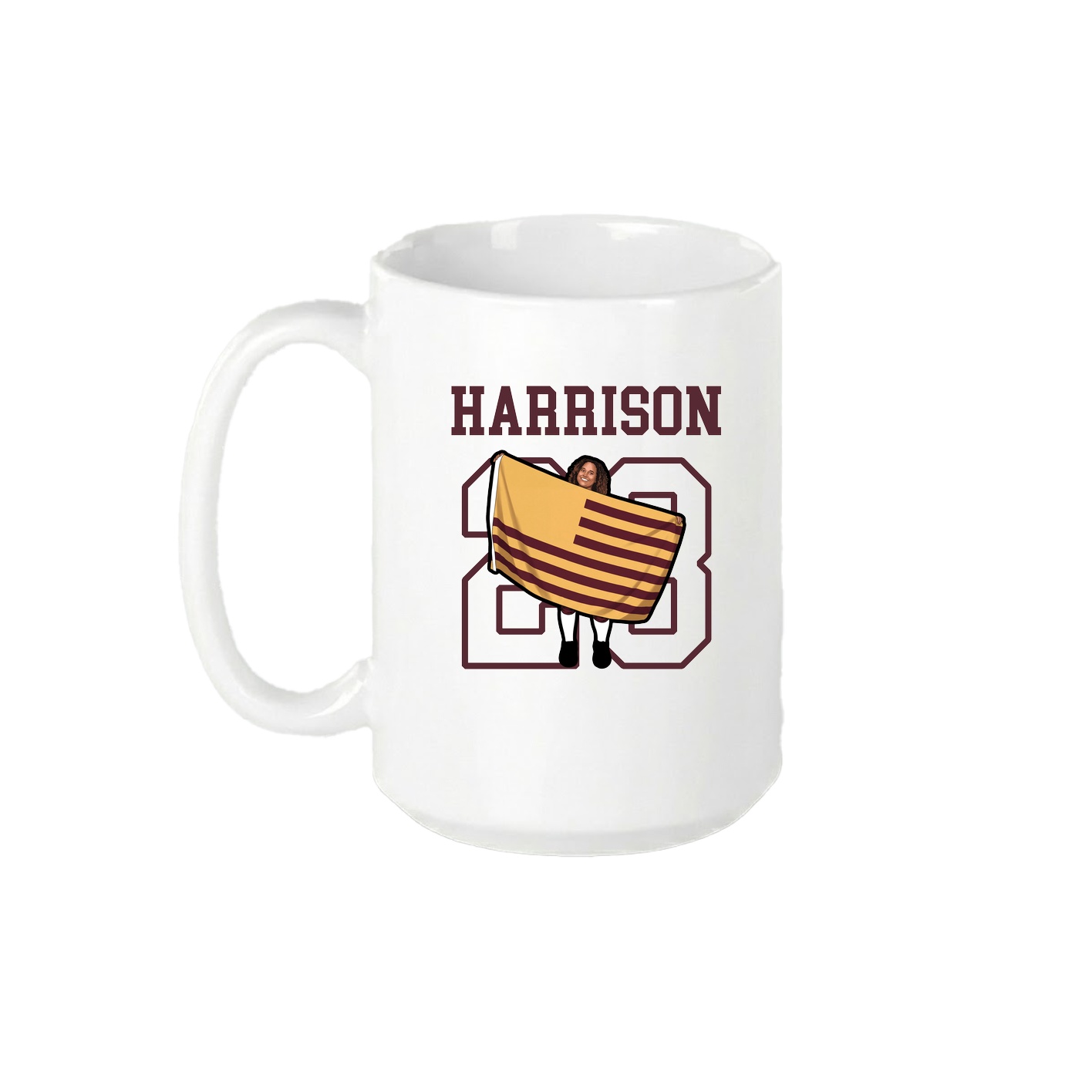 15oz Coffee Mug — Shirsey in White