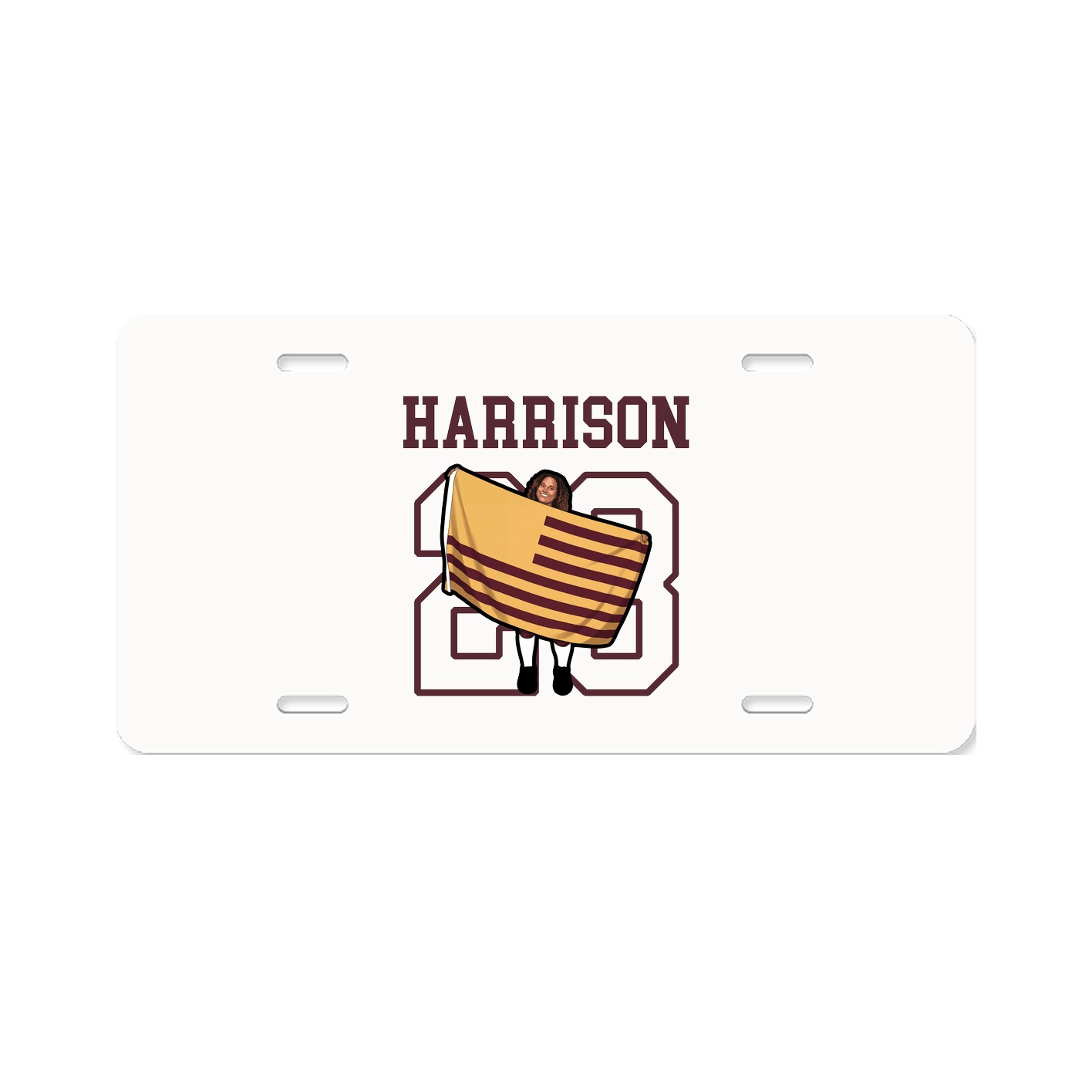 License Plate — Shirsey in Classic