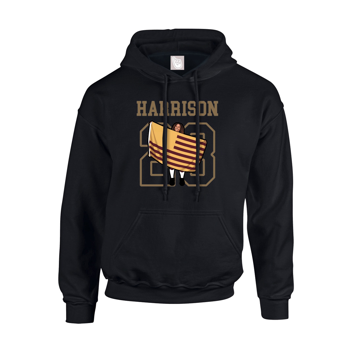 Youth Hoodie — Shirsey in Black