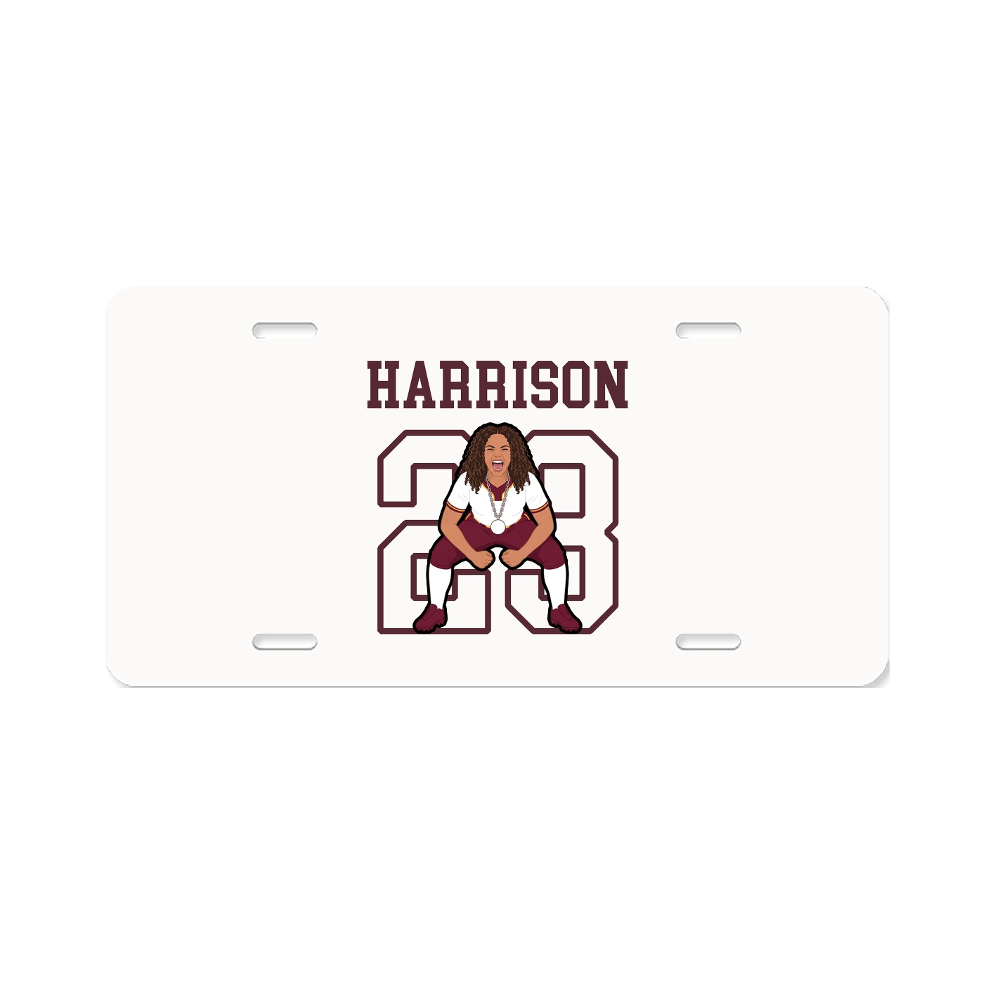 License Plate — Shirsey in Classic