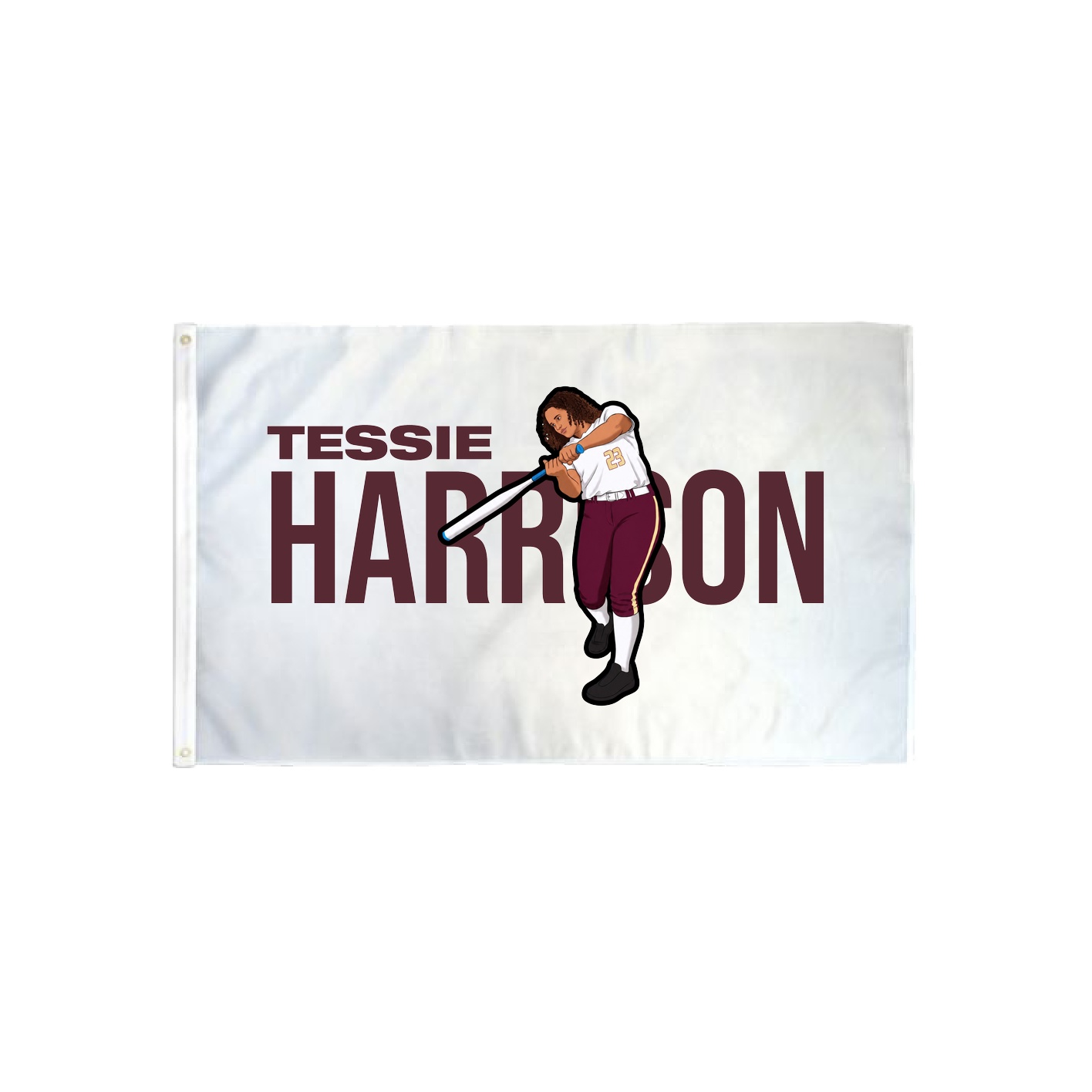 3x5 Flag — Player Name in Classic