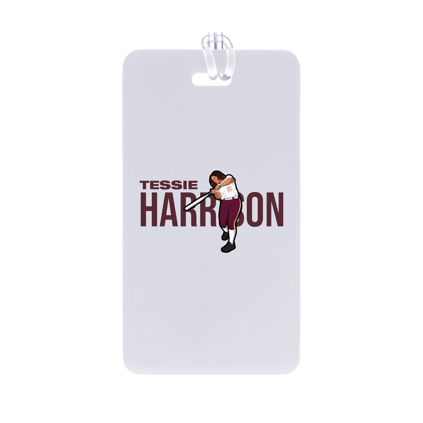 Bag Tag — Player Name in Classic