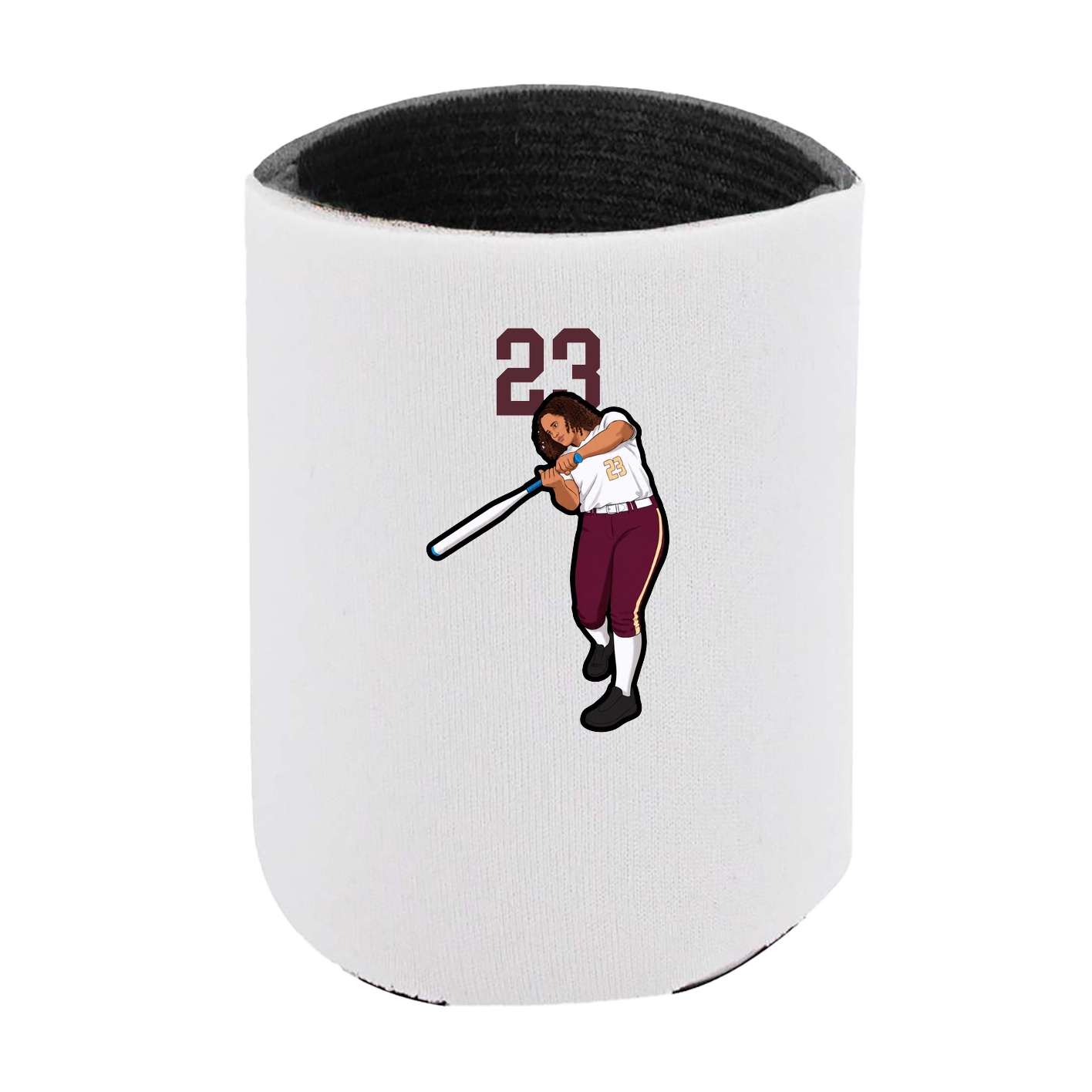 Can Holder — Number Top in White