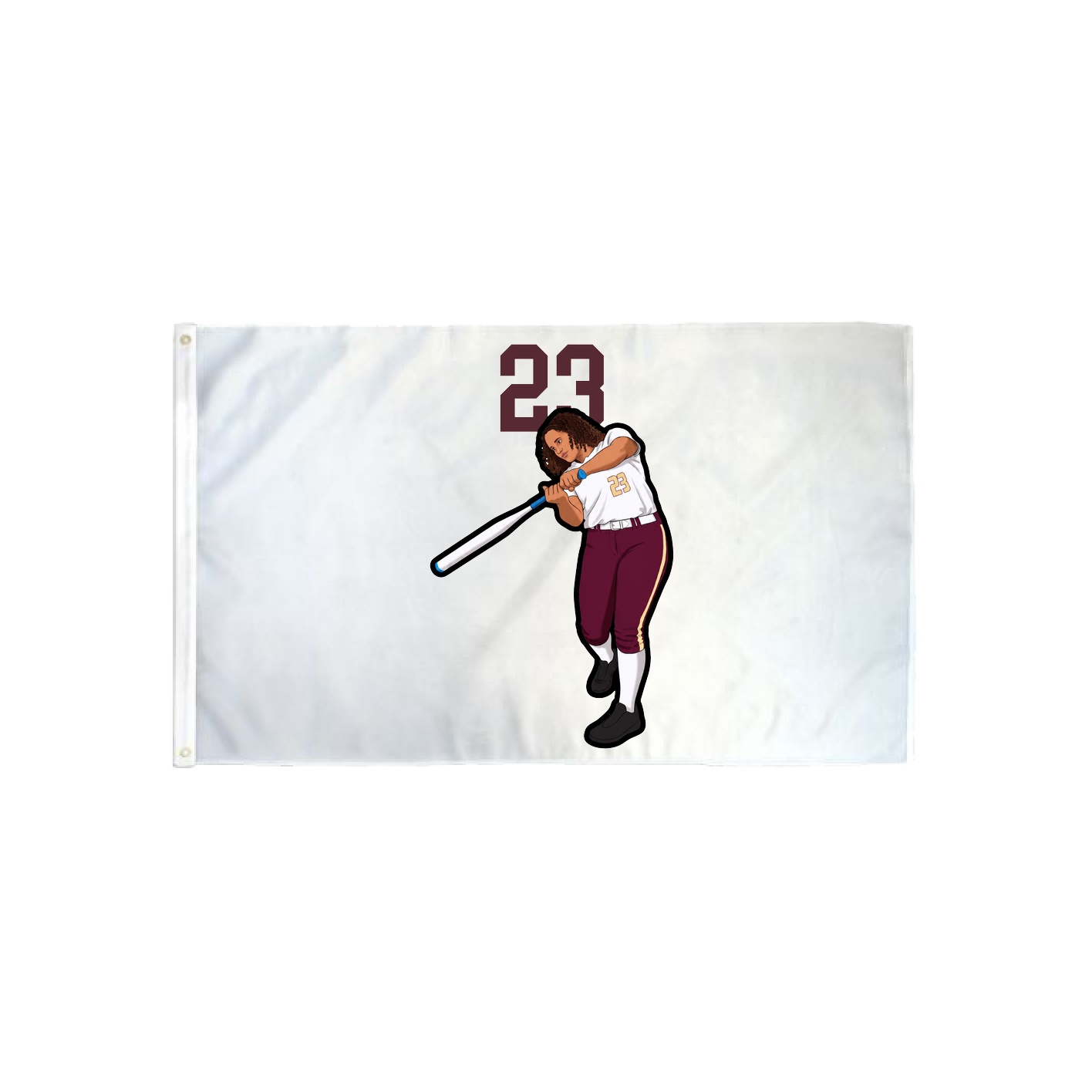 3x5 Flag — Number Top in Classic