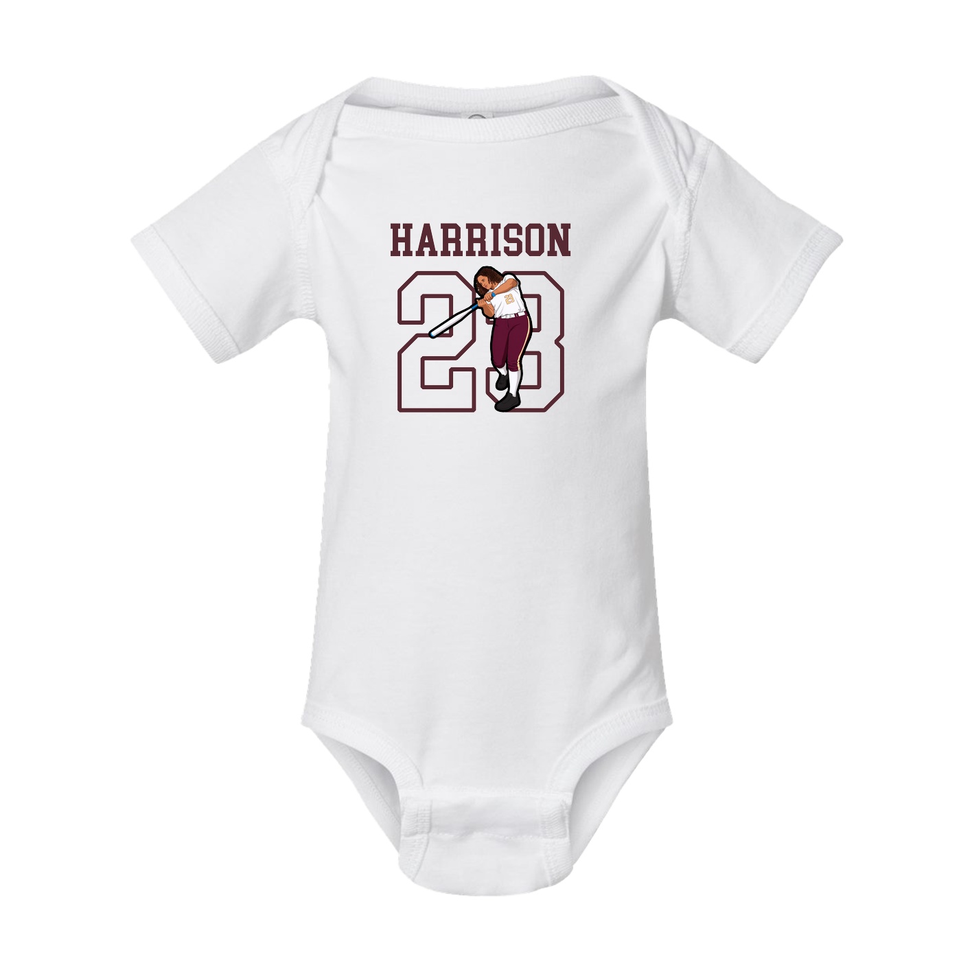 Baby Onesie — Shirsey in White