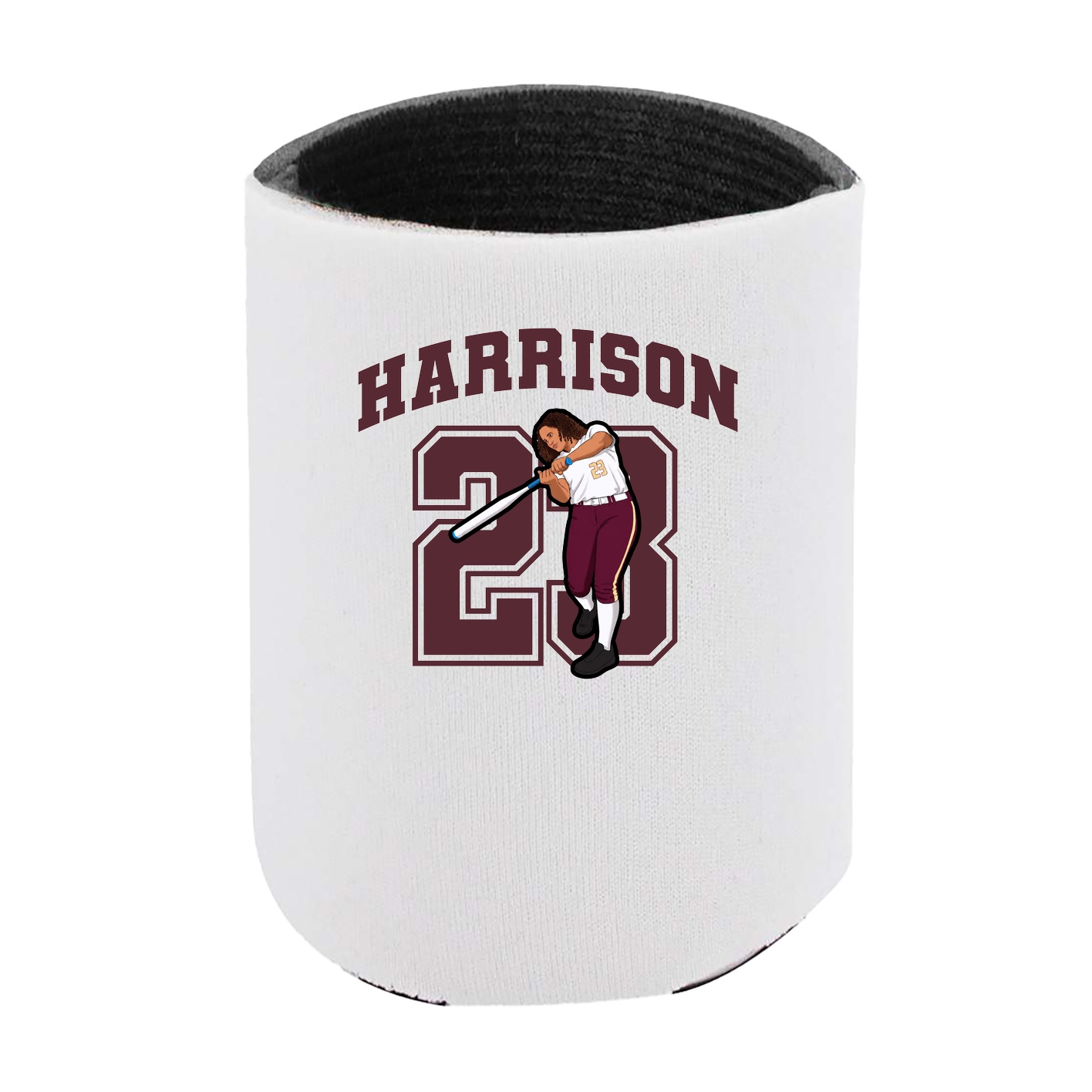 Can Holder — Number in White