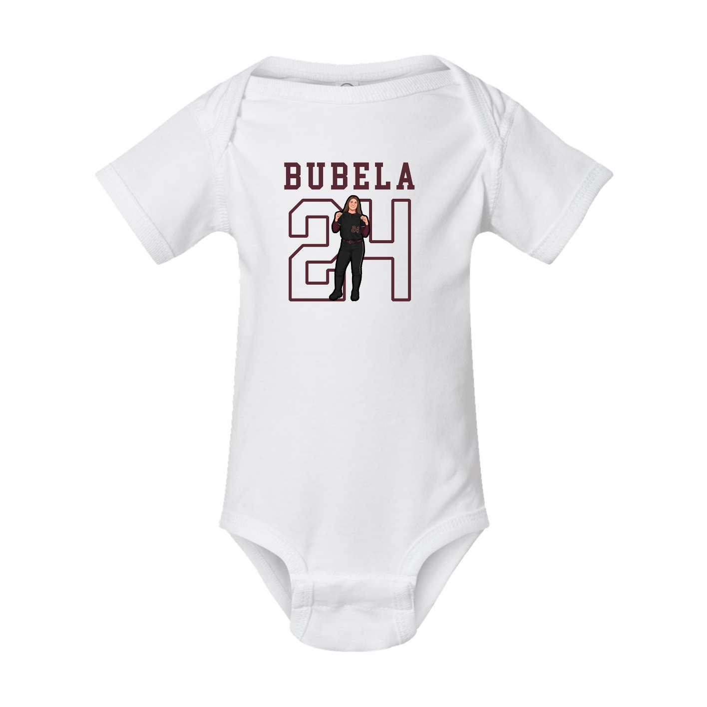 Baby Onesie — Shirsey in White