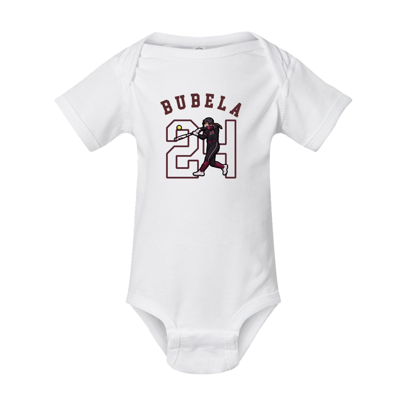 Baby Onesie — Shirsey Arch in White