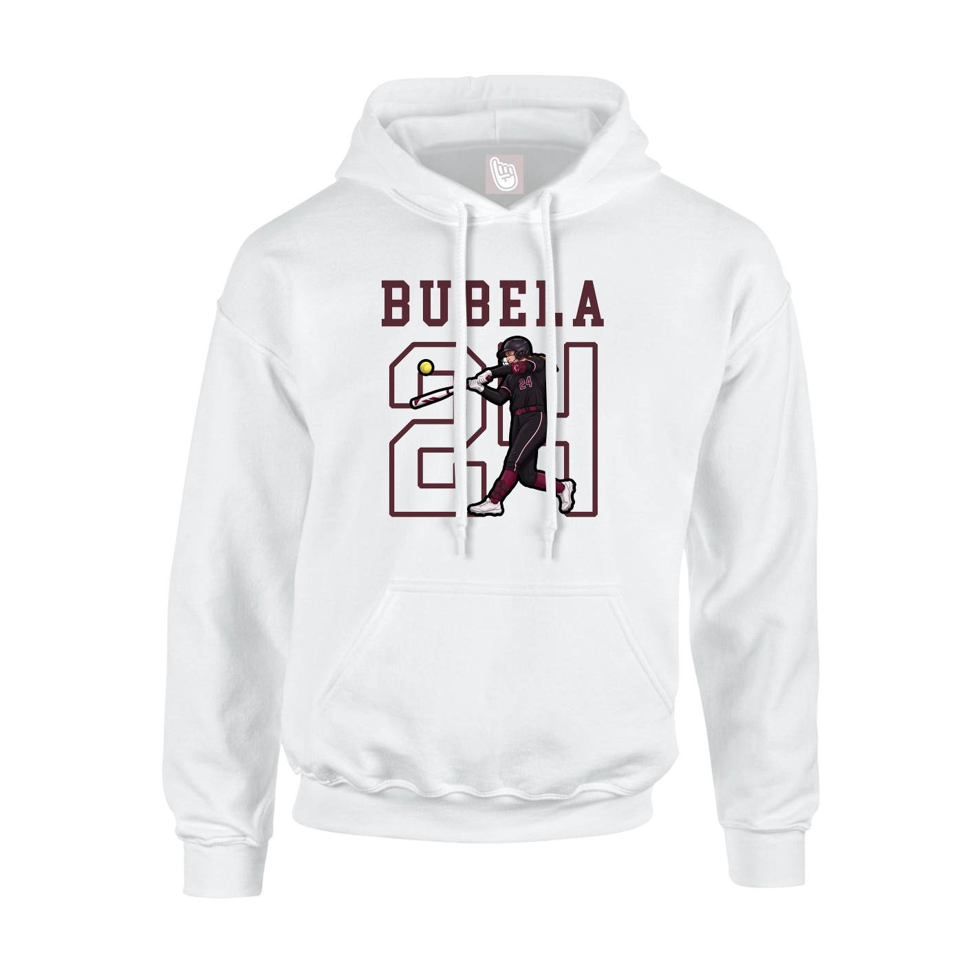 Youth Hoodie — Shirsey in White