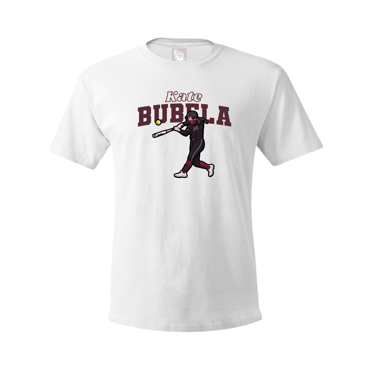 Tee — Name Arch in White