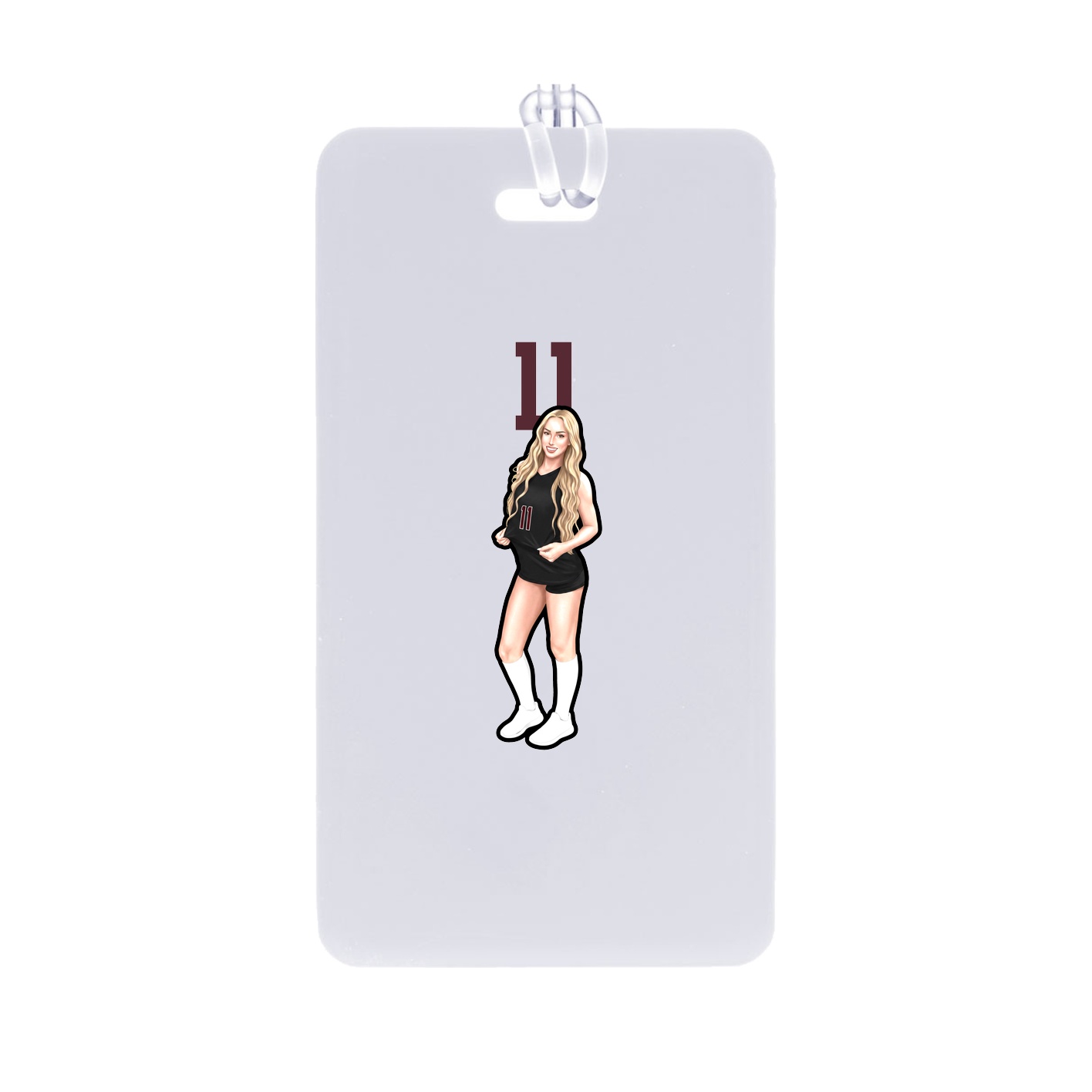 Bag Tag — Number Top in Classic