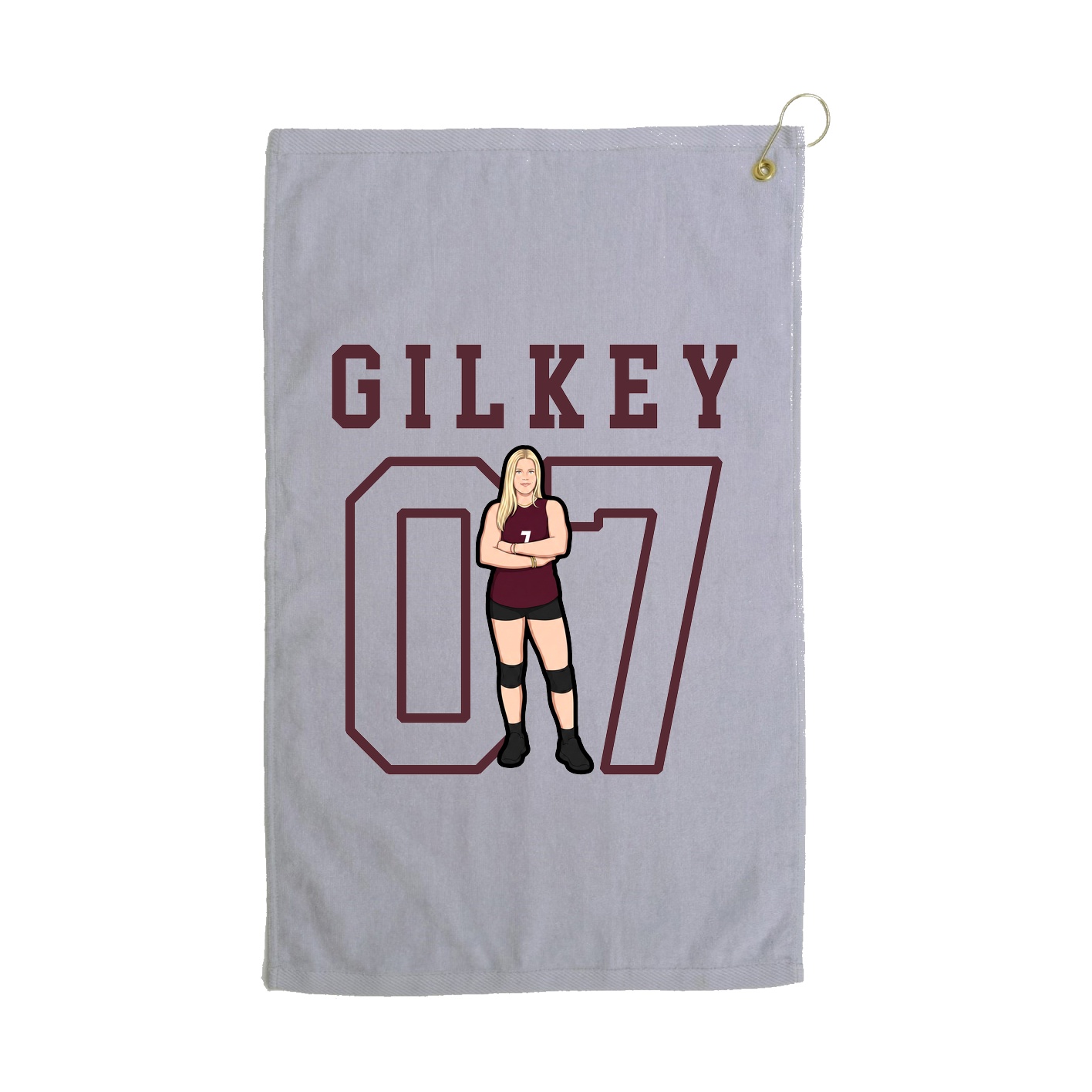 Golf Towel — Shirsey in Grey