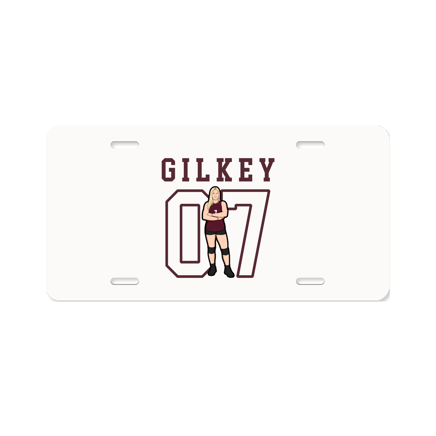 License Plate — Shirsey in Classic