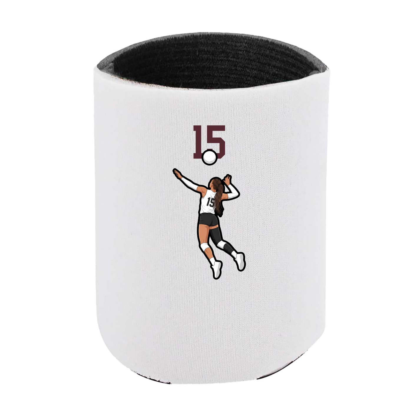 Can Holder — Number Top in White