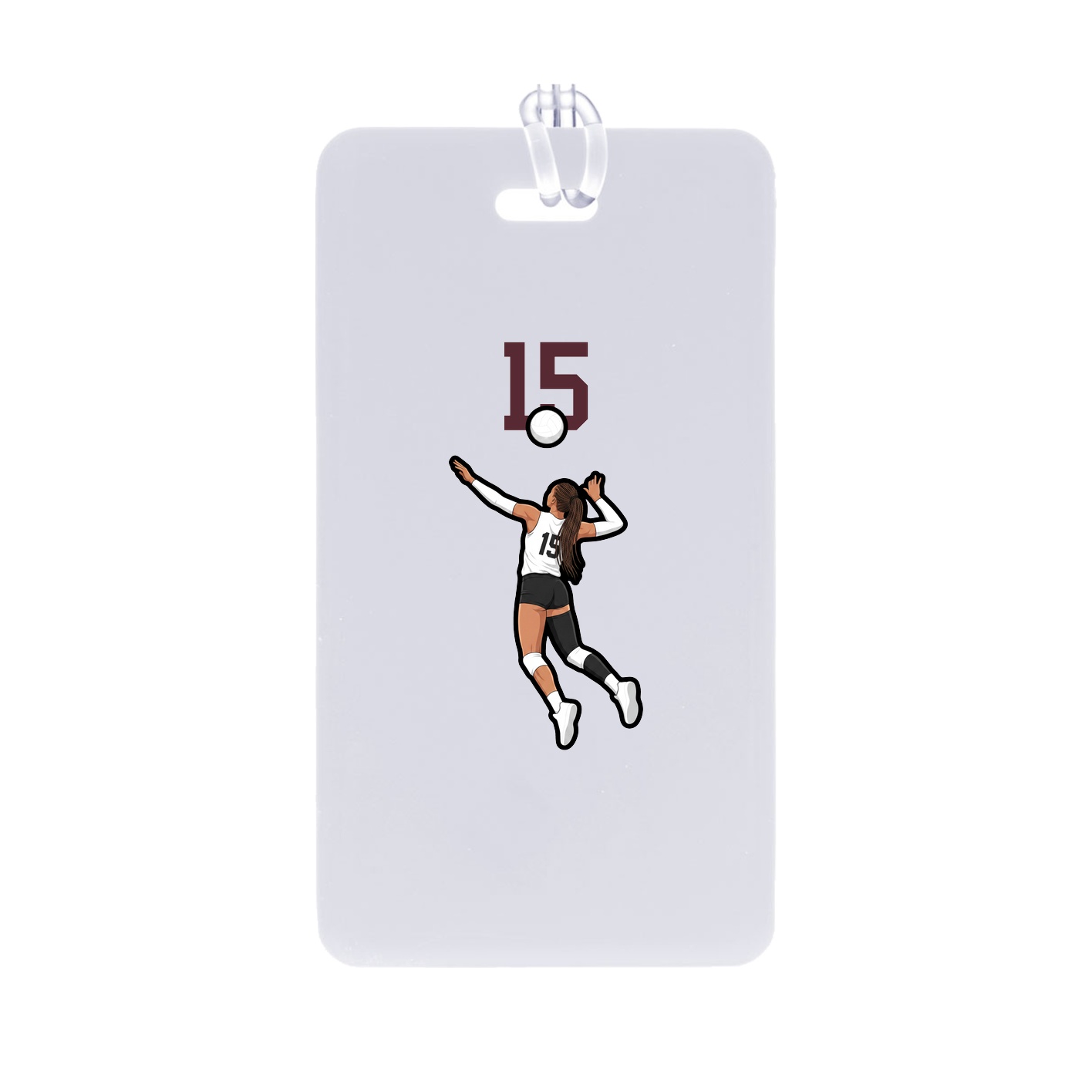 Bag Tag — Number Top in Classic