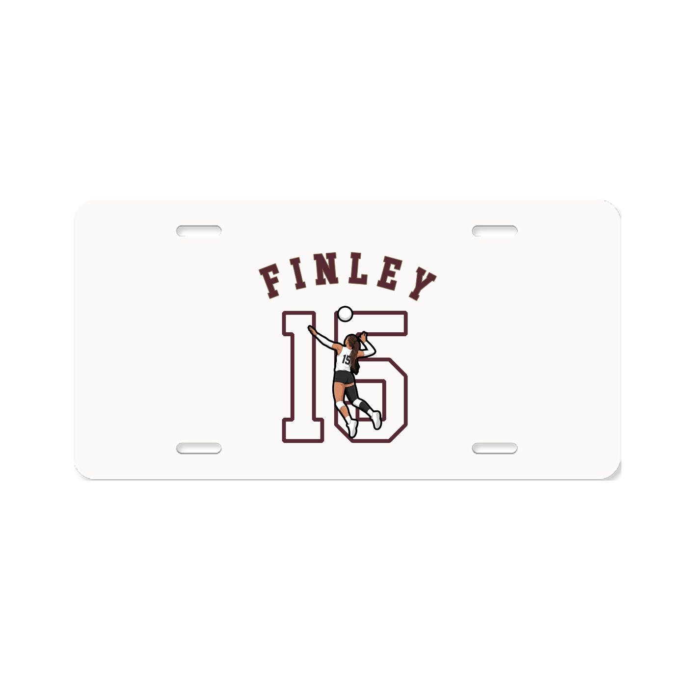 License Plate — Shirsey Arch in Classic