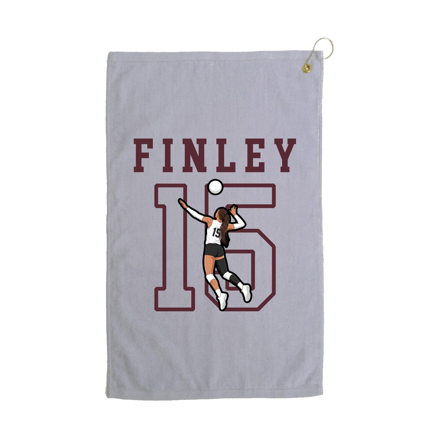 Golf Towel — Shirsey in Grey