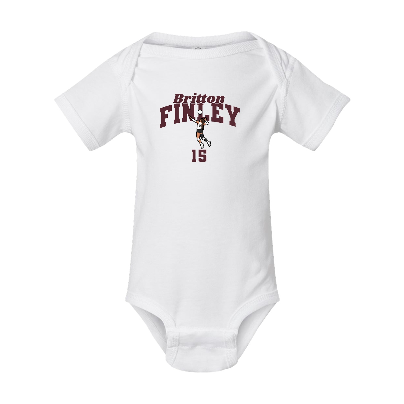 Baby Onesie — Signature Arch in White