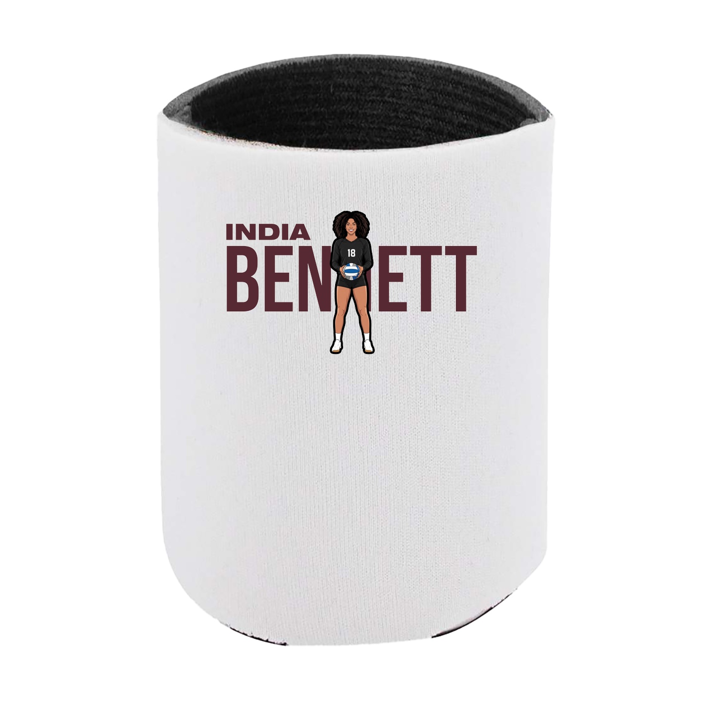 Can Holder — Player Name in White