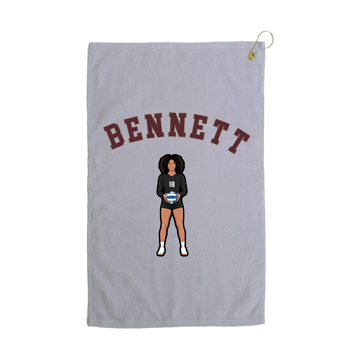 Golf Towel — Shirsey Arch in Grey