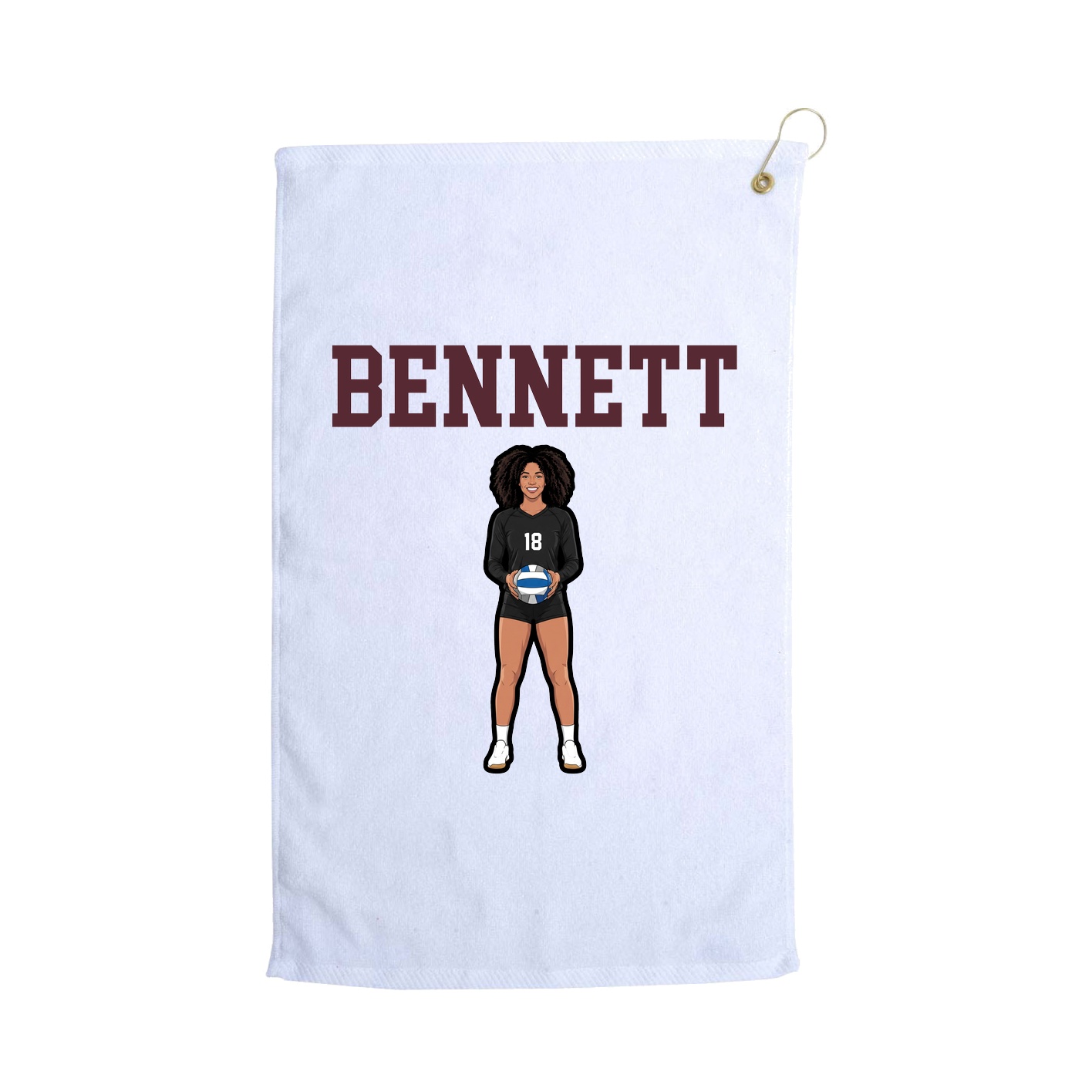 Golf Towel — Shirsey in White