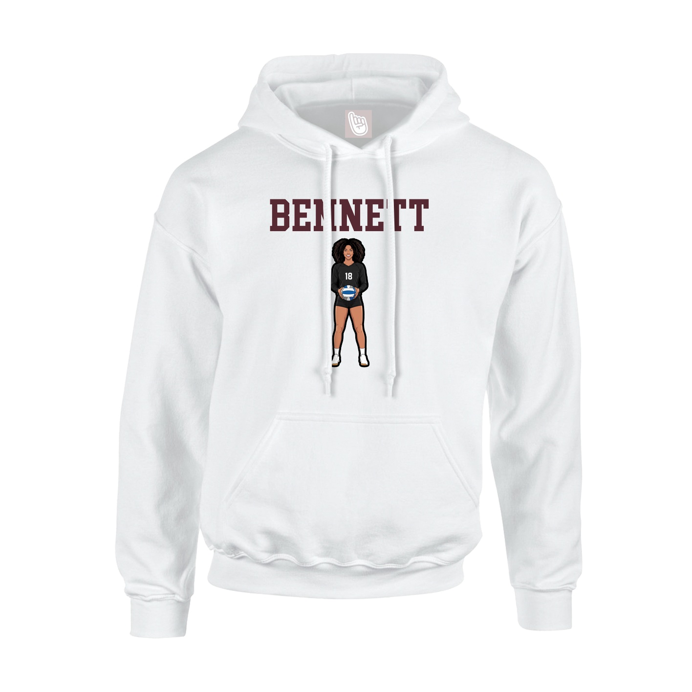 Youth Hoodie — Shirsey in White